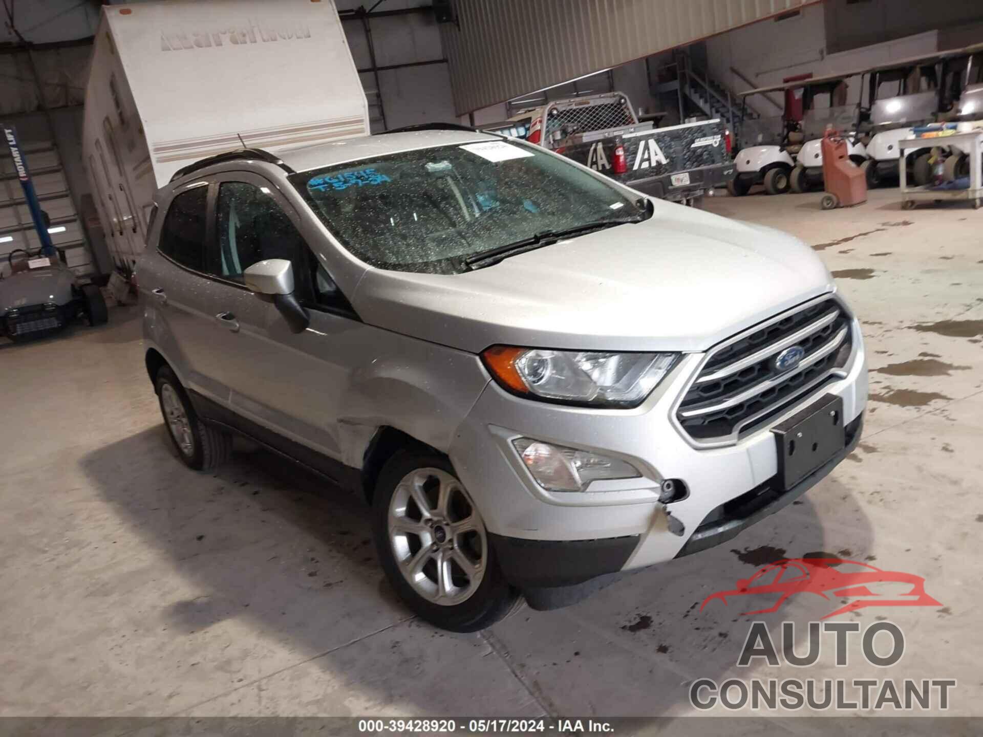 FORD ECOSPORT 2019 - MAJ6S3GL1KC302748