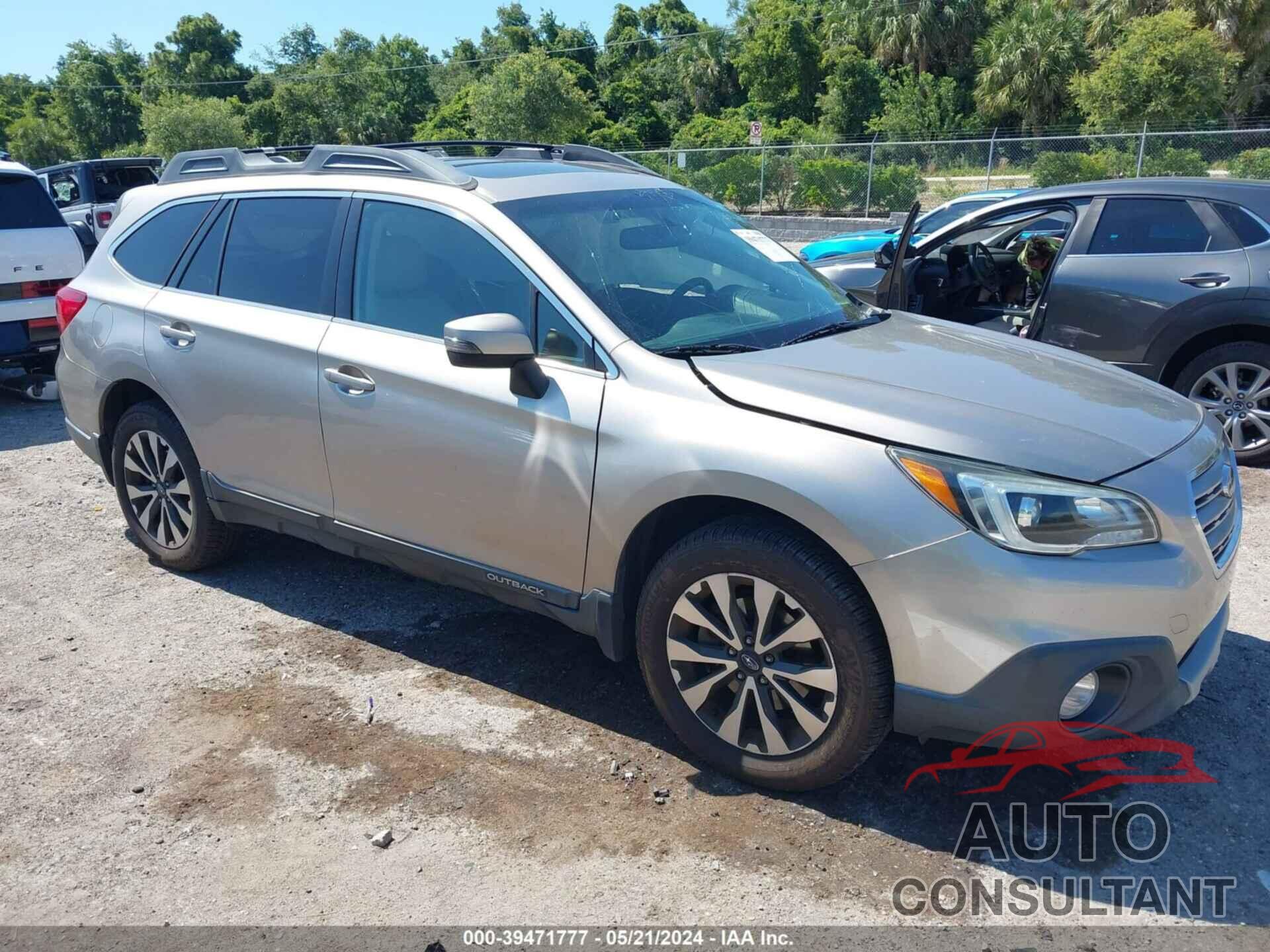 SUBARU OUTBACK 2016 - 4S4BSBNC7G3347878