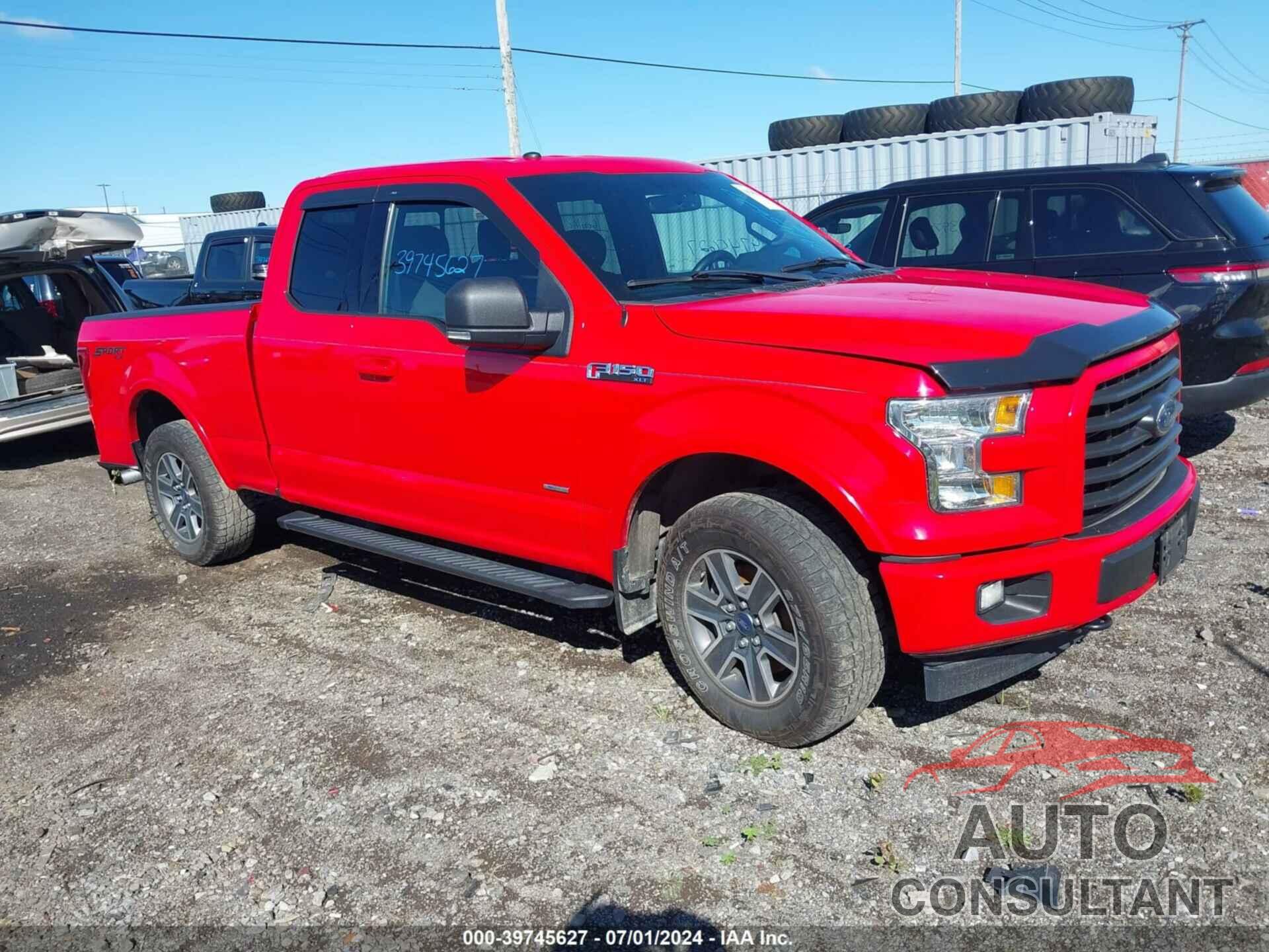 FORD F-150 2017 - 1FTEX1EP2HKD52364