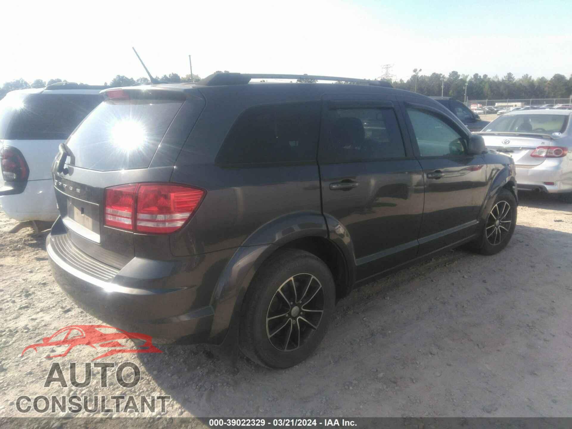 DODGE JOURNEY 2017 - 3C4PDCAB0HT707649
