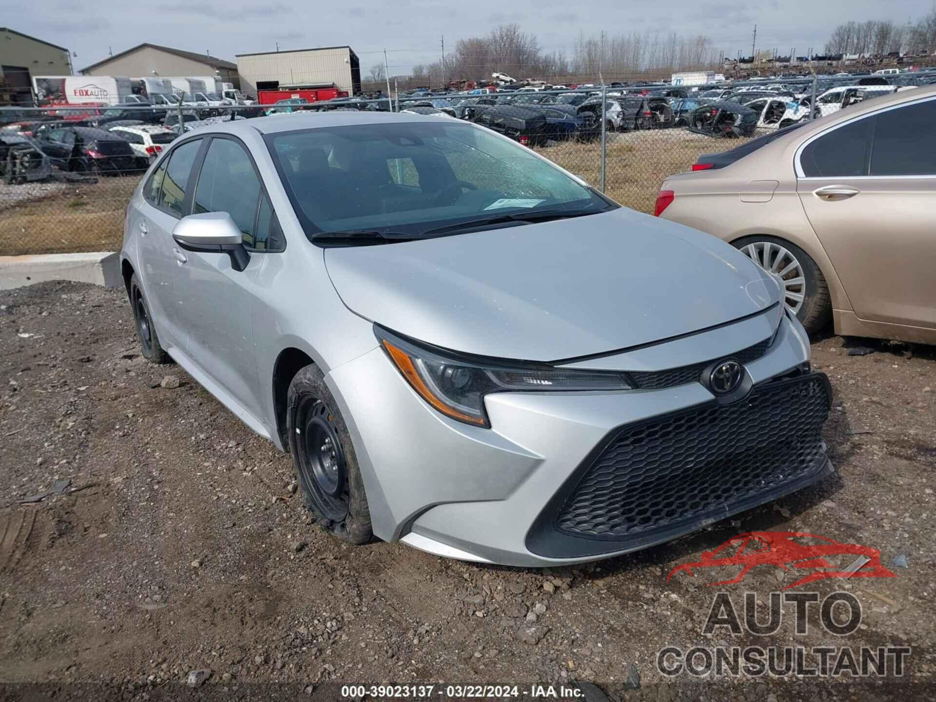 TOYOTA COROLLA 2022 - 5YFEPMAE9NP360870