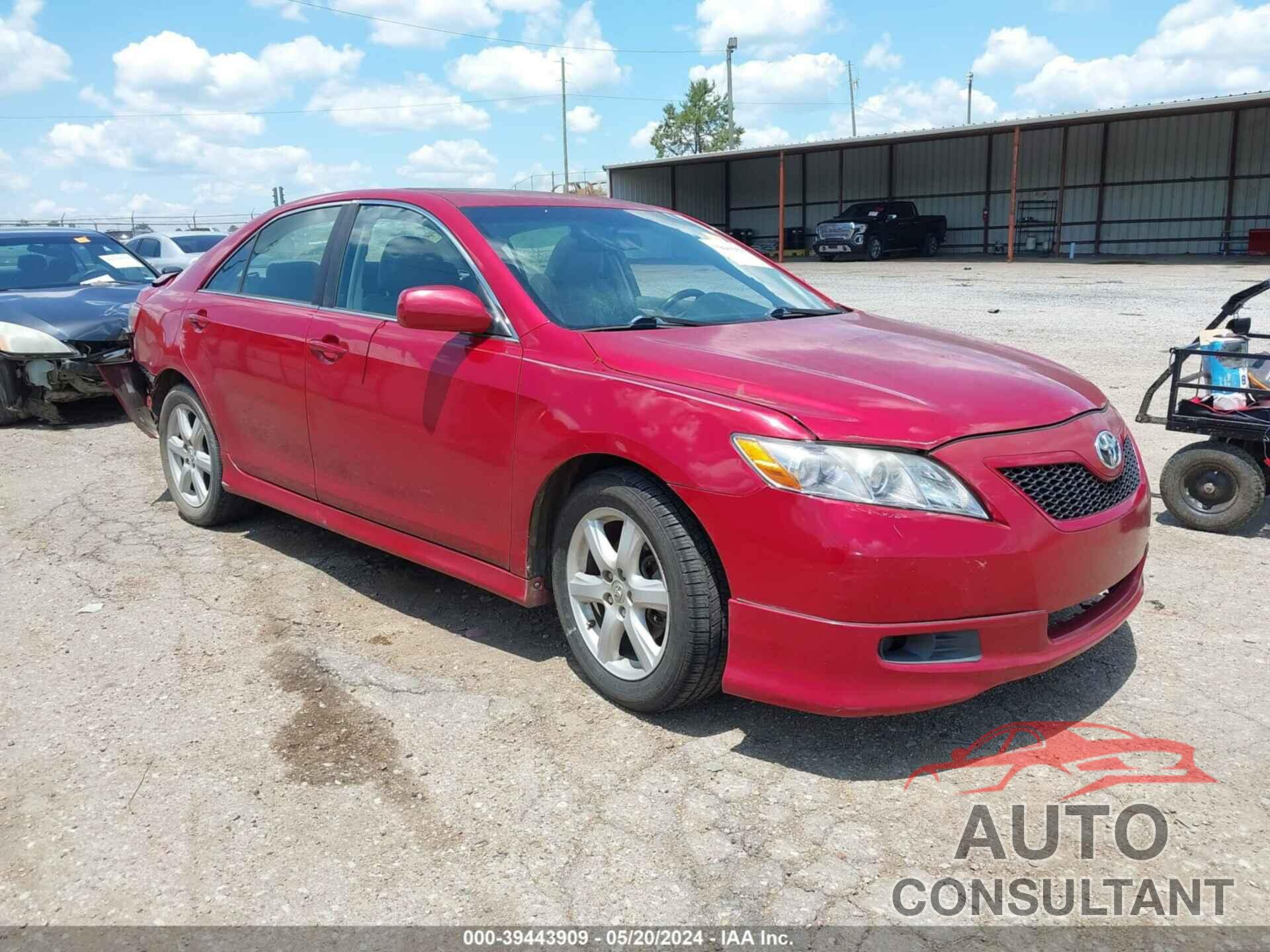 TOYOTA CAMRY 2009 - 4T1BE46K29U385038
