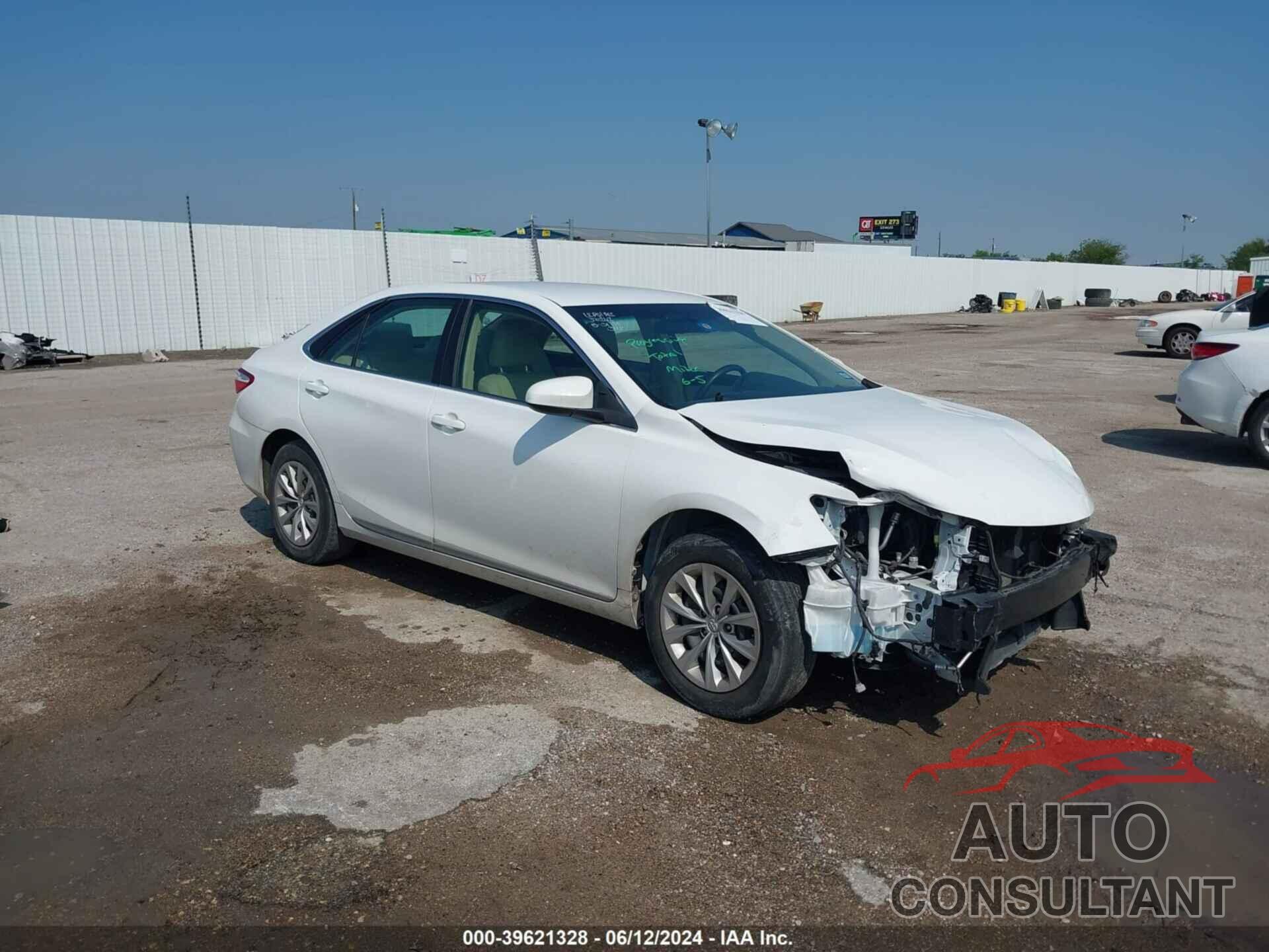 TOYOTA CAMRY 2017 - 4T1BF1FK0HU767787