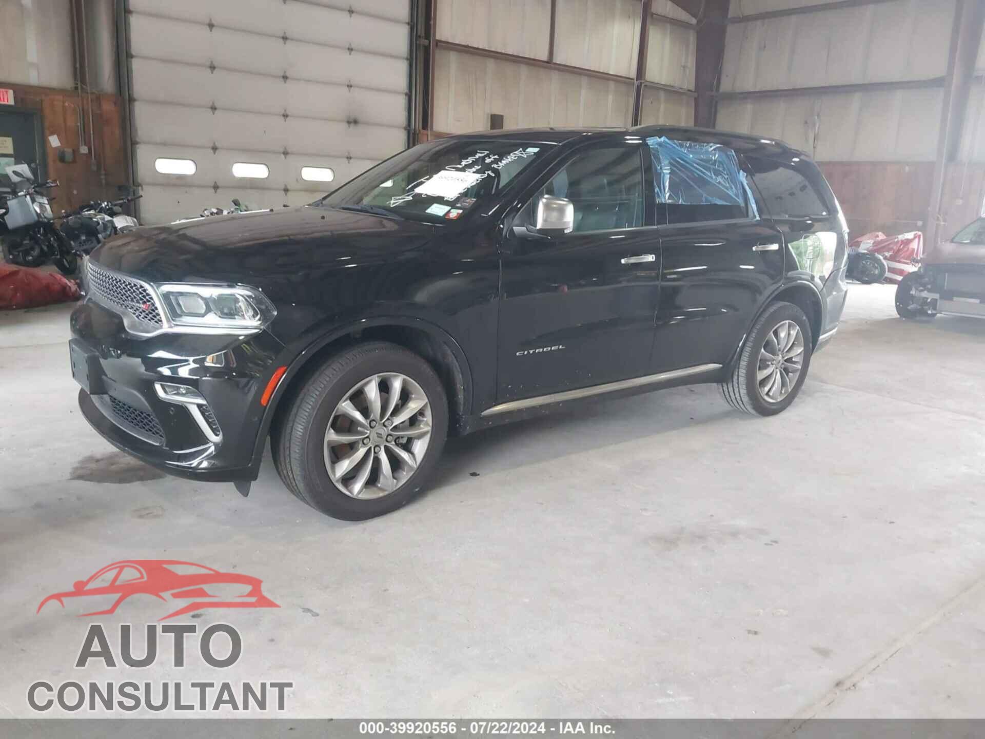 DODGE DURANGO 2022 - 1C4RDJEG1NC159834