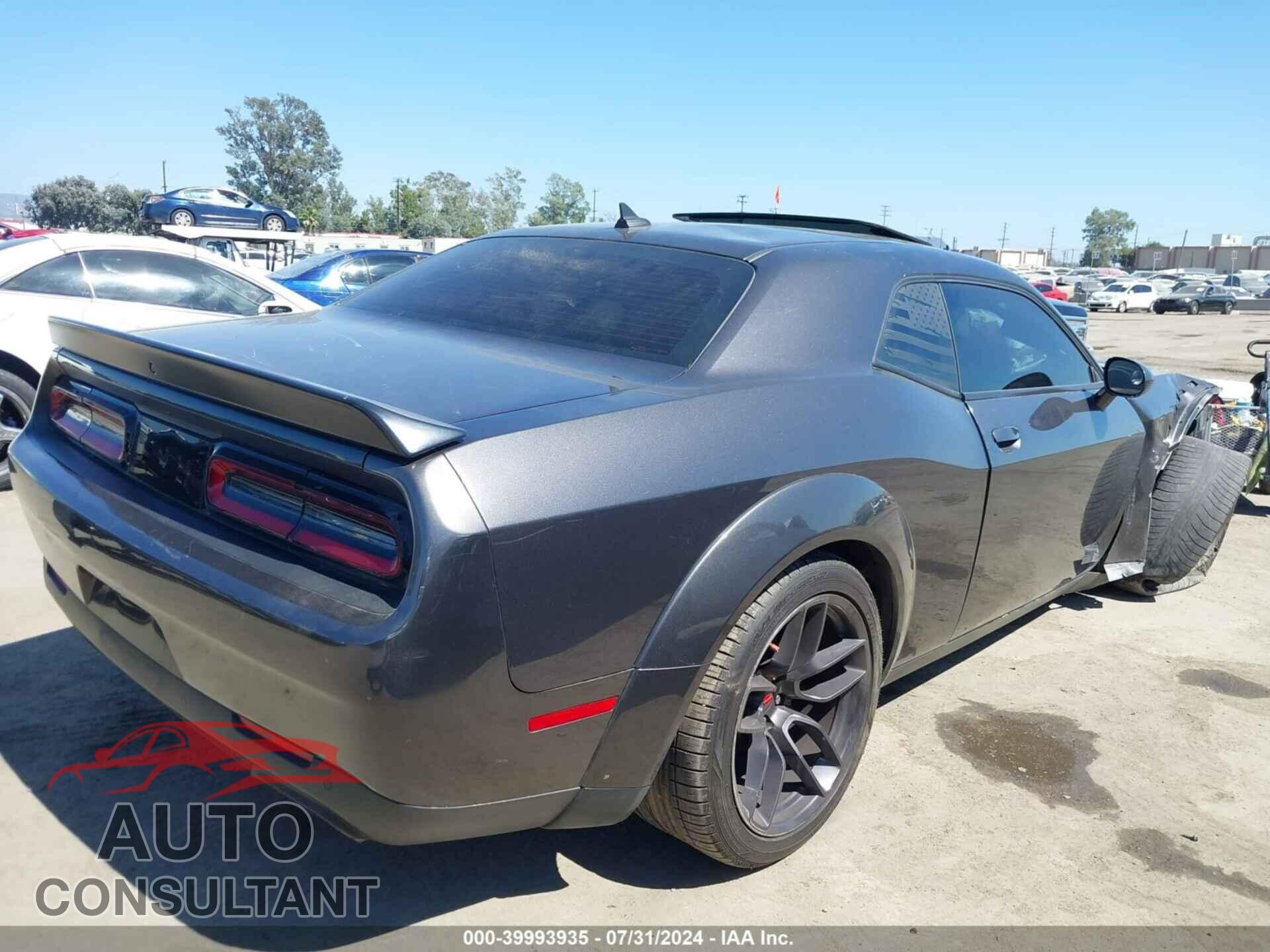 DODGE CHALLENGER 2019 - 2C3CDZFJ6KH716622