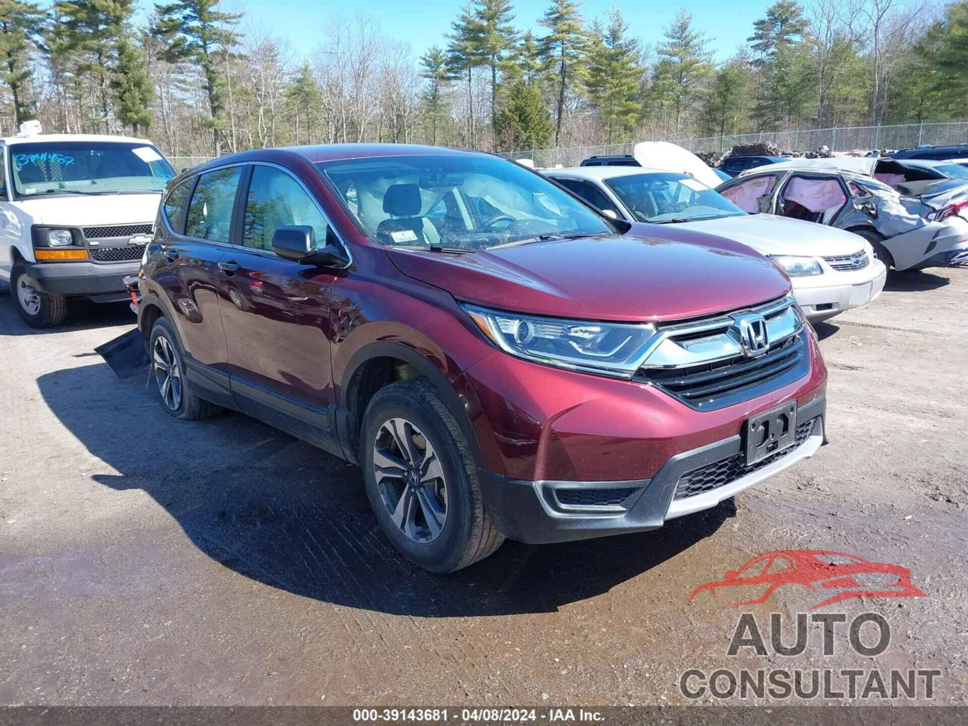 HONDA CR-V 2019 - 2HKRW6H3XKH233610