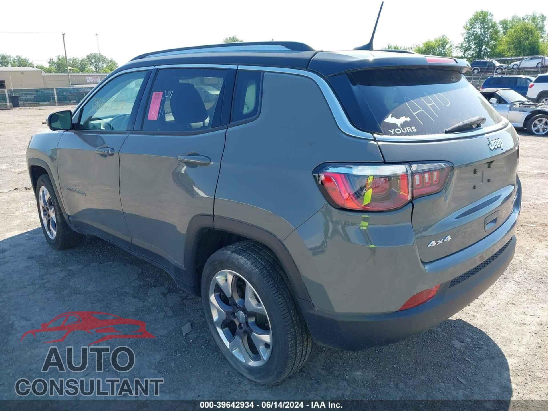 JEEP COMPASS 2020 - 3C4NJDCB3LT167385