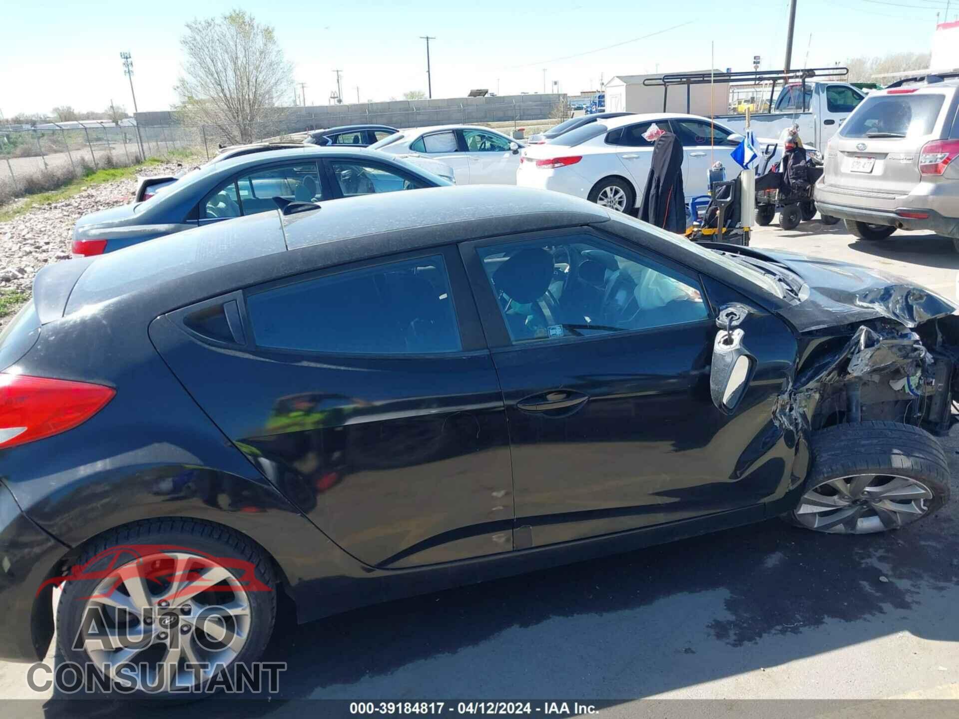 HYUNDAI VELOSTER 2016 - KMHTC6AD7GU291331
