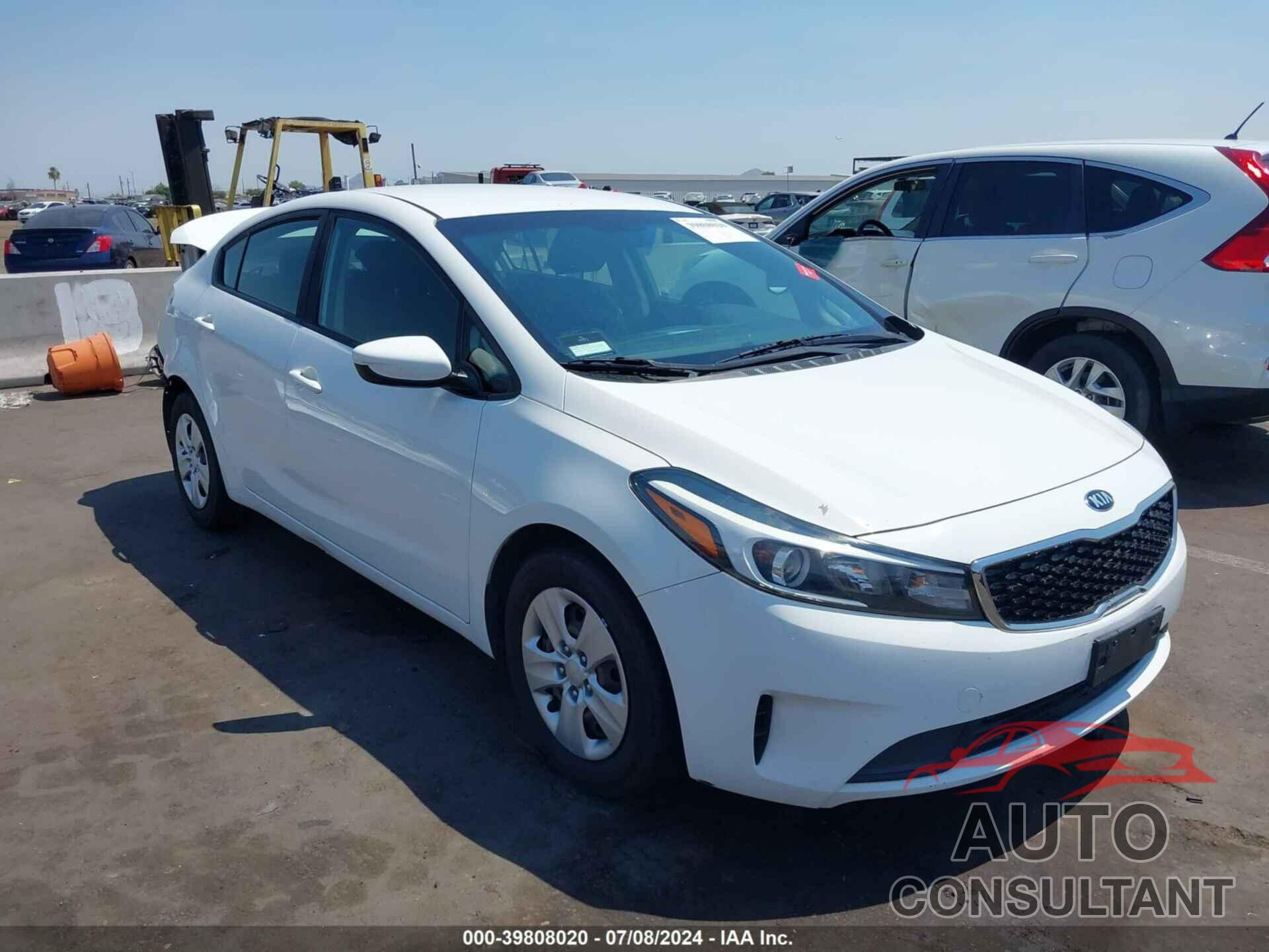 KIA FORTE 2017 - 3KPFK4A76HE153492