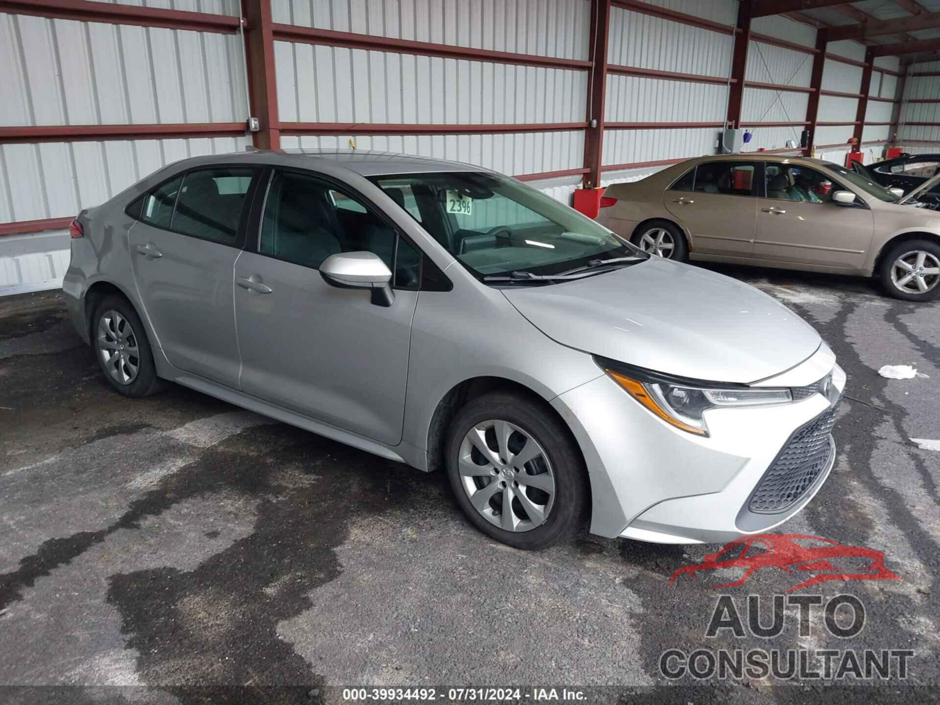 TOYOTA COROLLA 2020 - 5YFEPRAE1LP057091