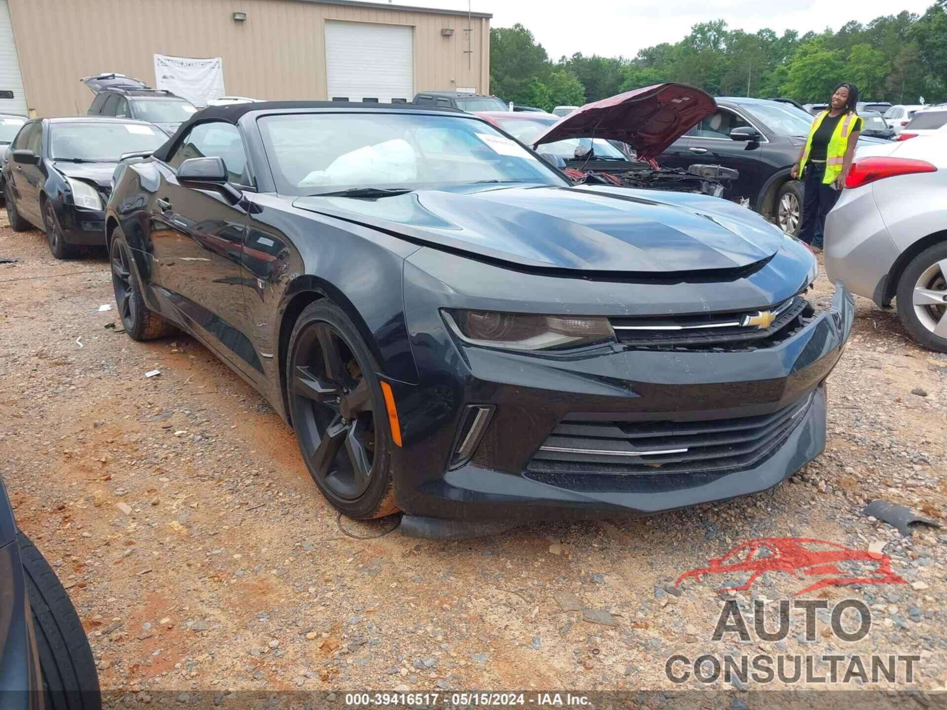 CHEVROLET CAMARO 2017 - 1G1FB3DS6H0166223