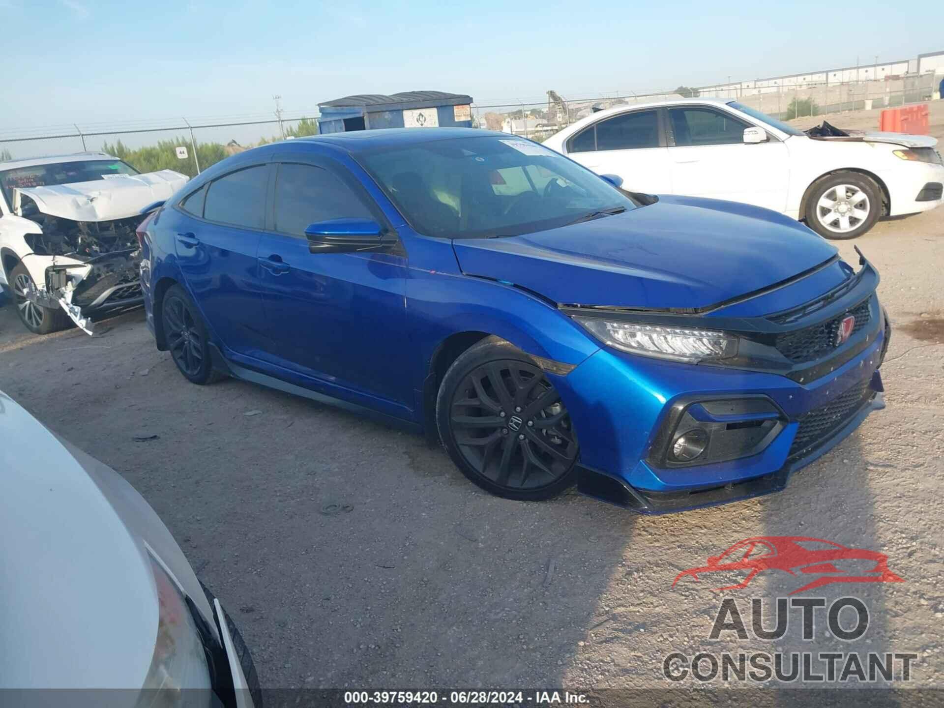 HONDA CIVIC SI 2020 - 2HGFC1E57LH705567