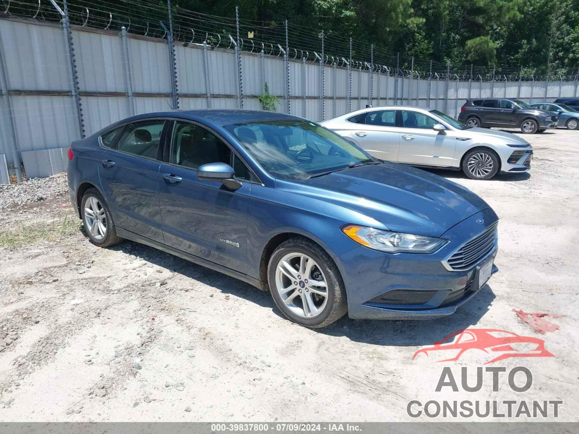 FORD FUSION HYBRID 2018 - 3FA6P0UU0JR271442