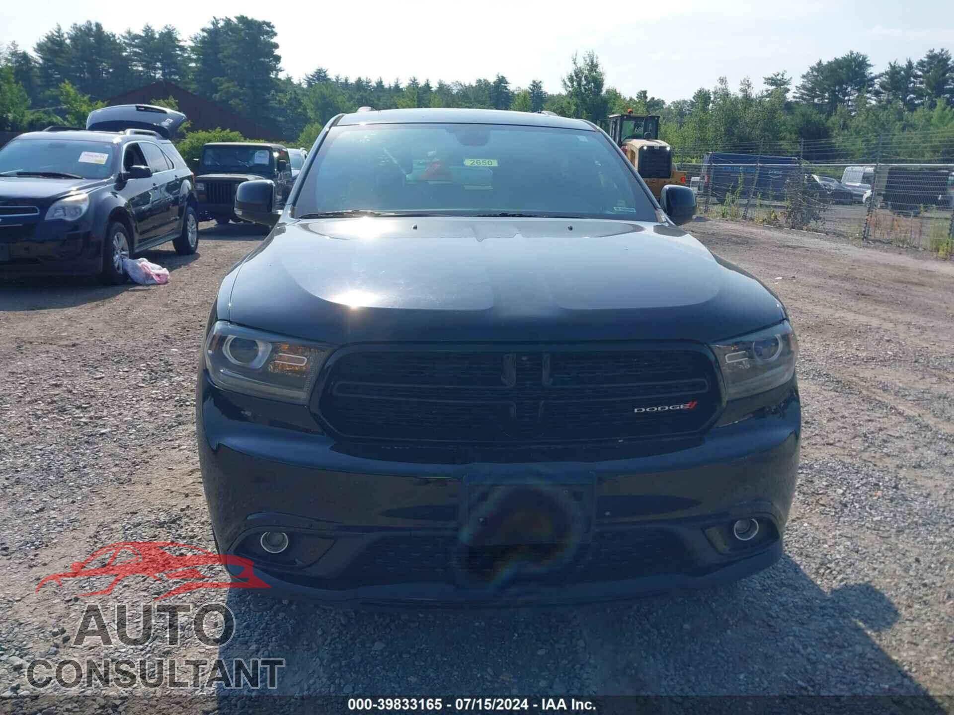 DODGE DURANGO 2018 - 1C4RDJDGXJC364547