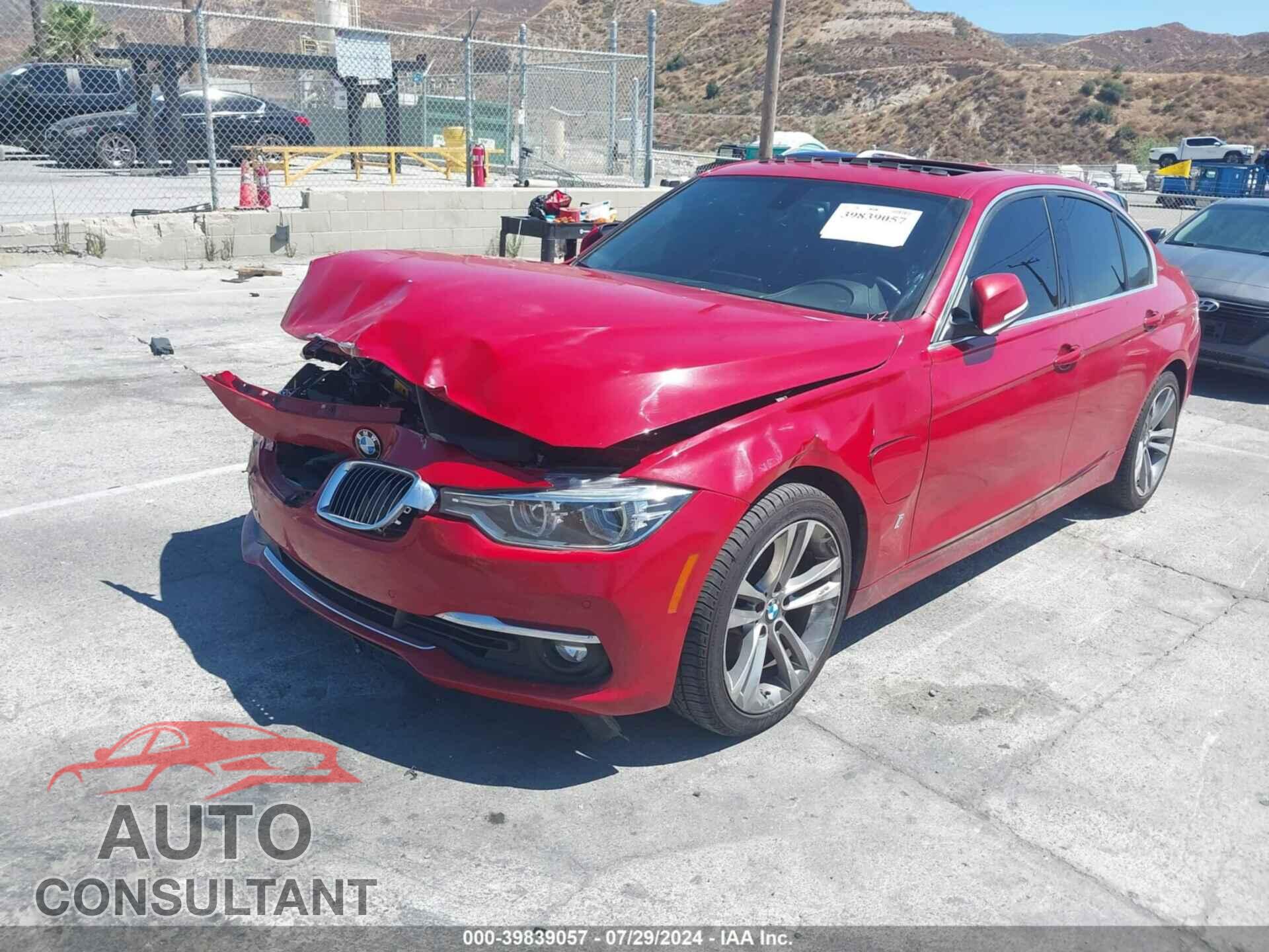 BMW 330E 2018 - WBA8E1C52JA178308