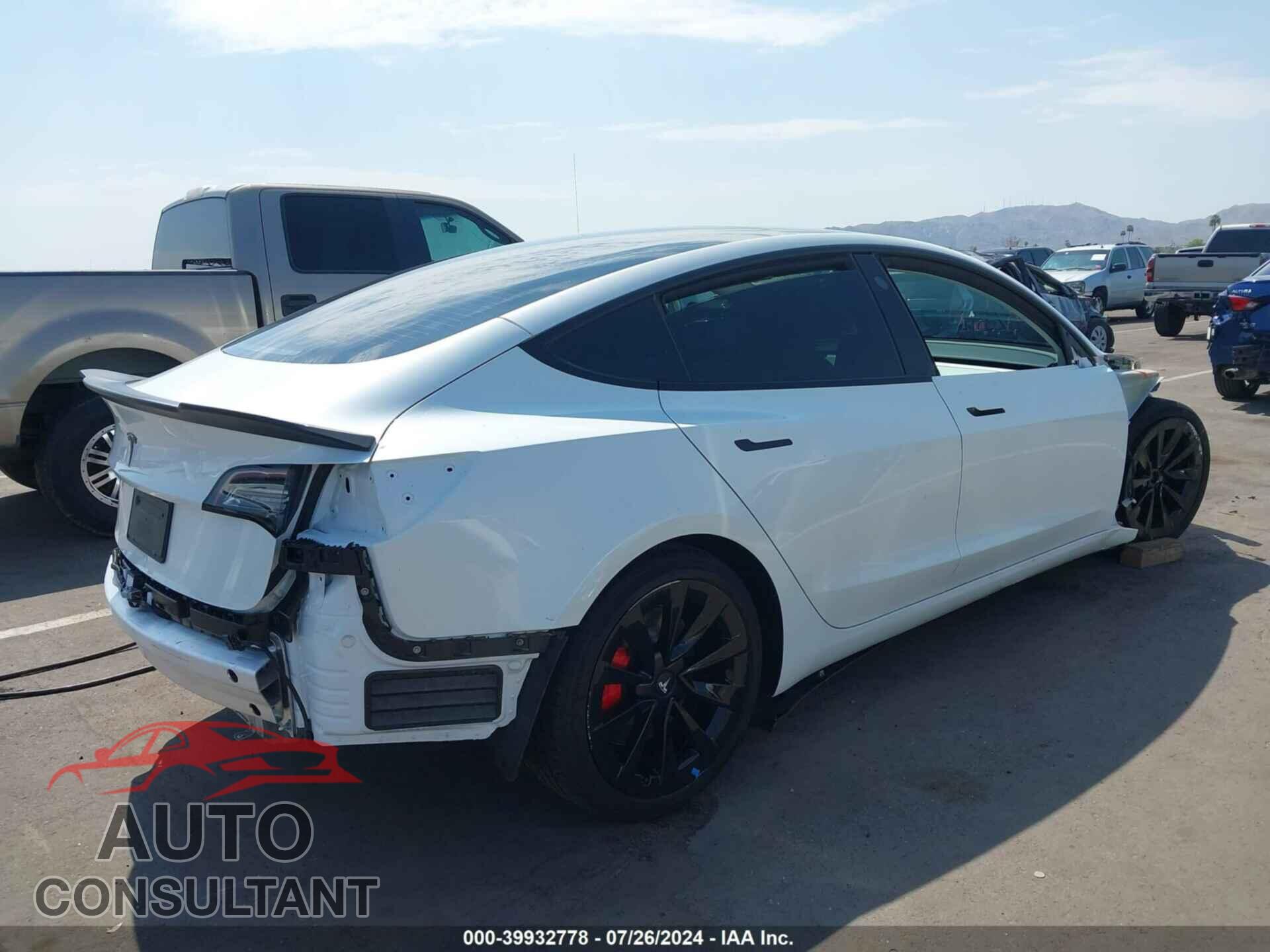 TESLA MODEL 3 2021 - 5YJ3E1EA6MF072768