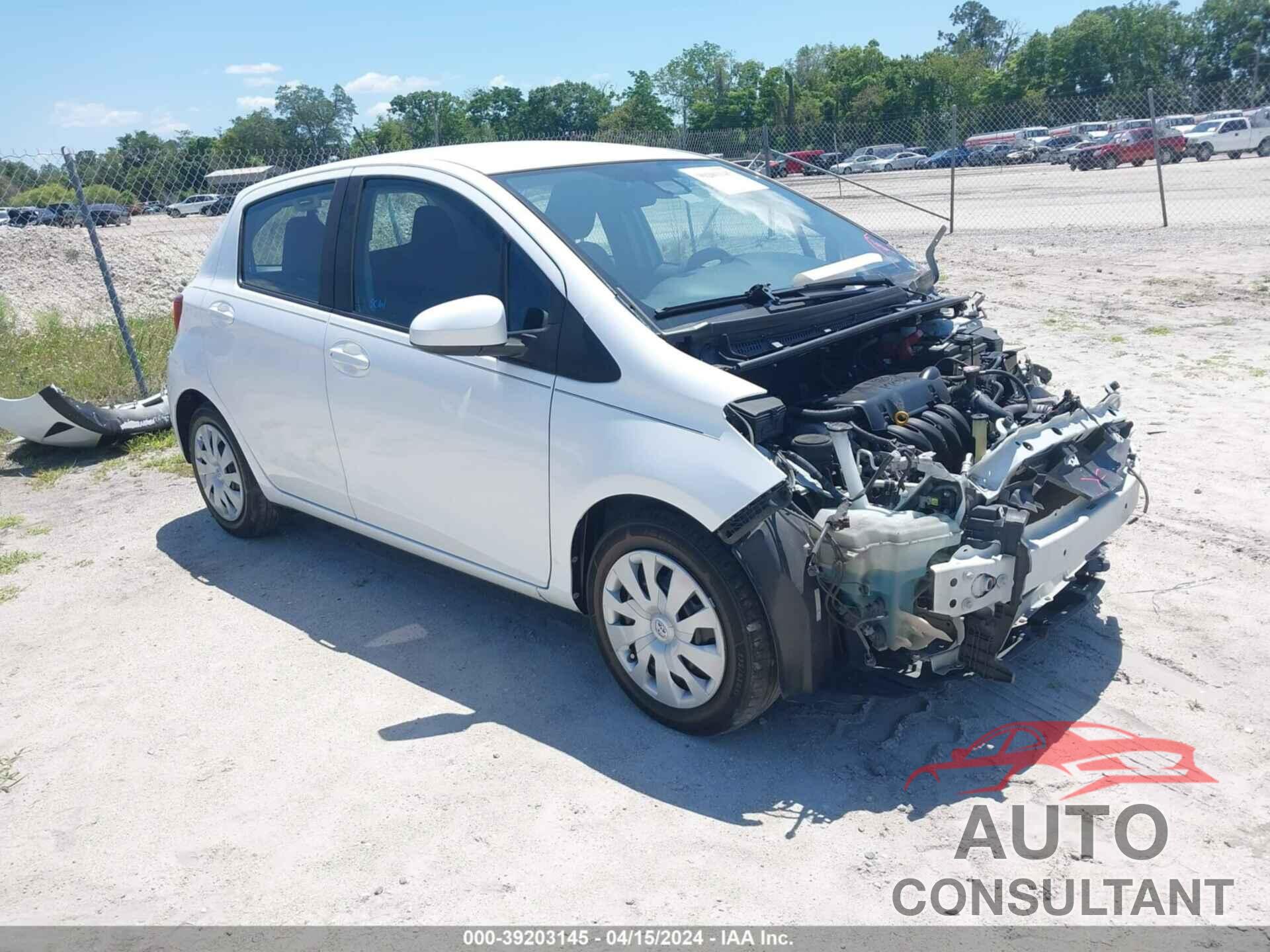 TOYOTA YARIS 2017 - VNKKTUD35HA072126