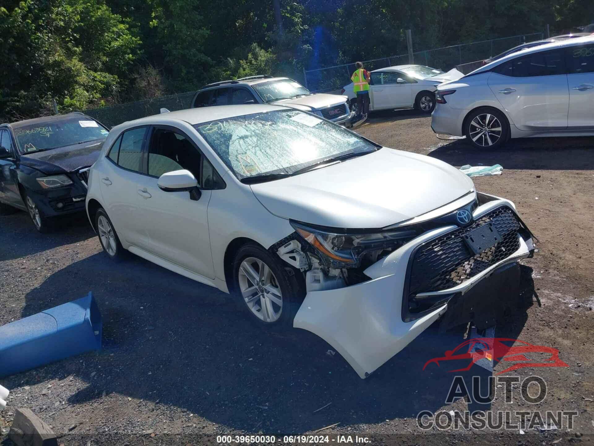 TOYOTA COROLLA 2019 - JTNK4RBE5K3058774