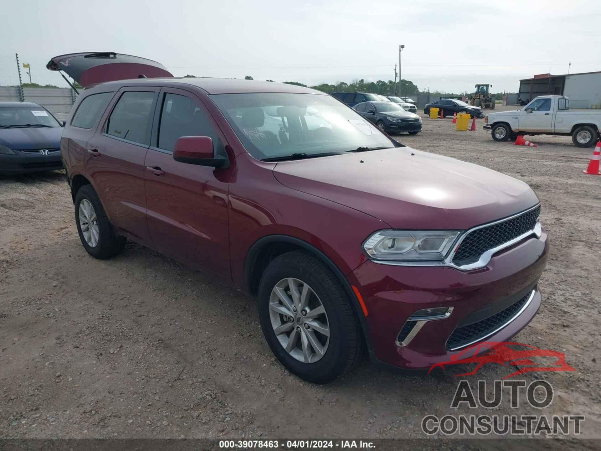 DODGE DURANGO 2021 - 1C4RDHAG9MC641223