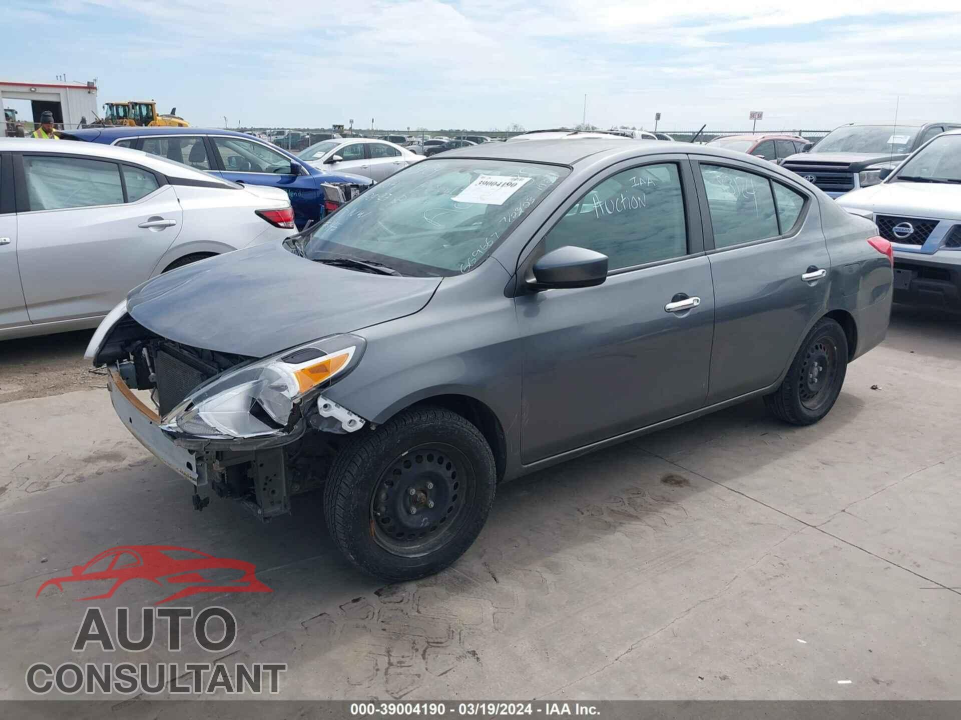 NISSAN VERSA 2019 - 3N1CN7AP3KL831424