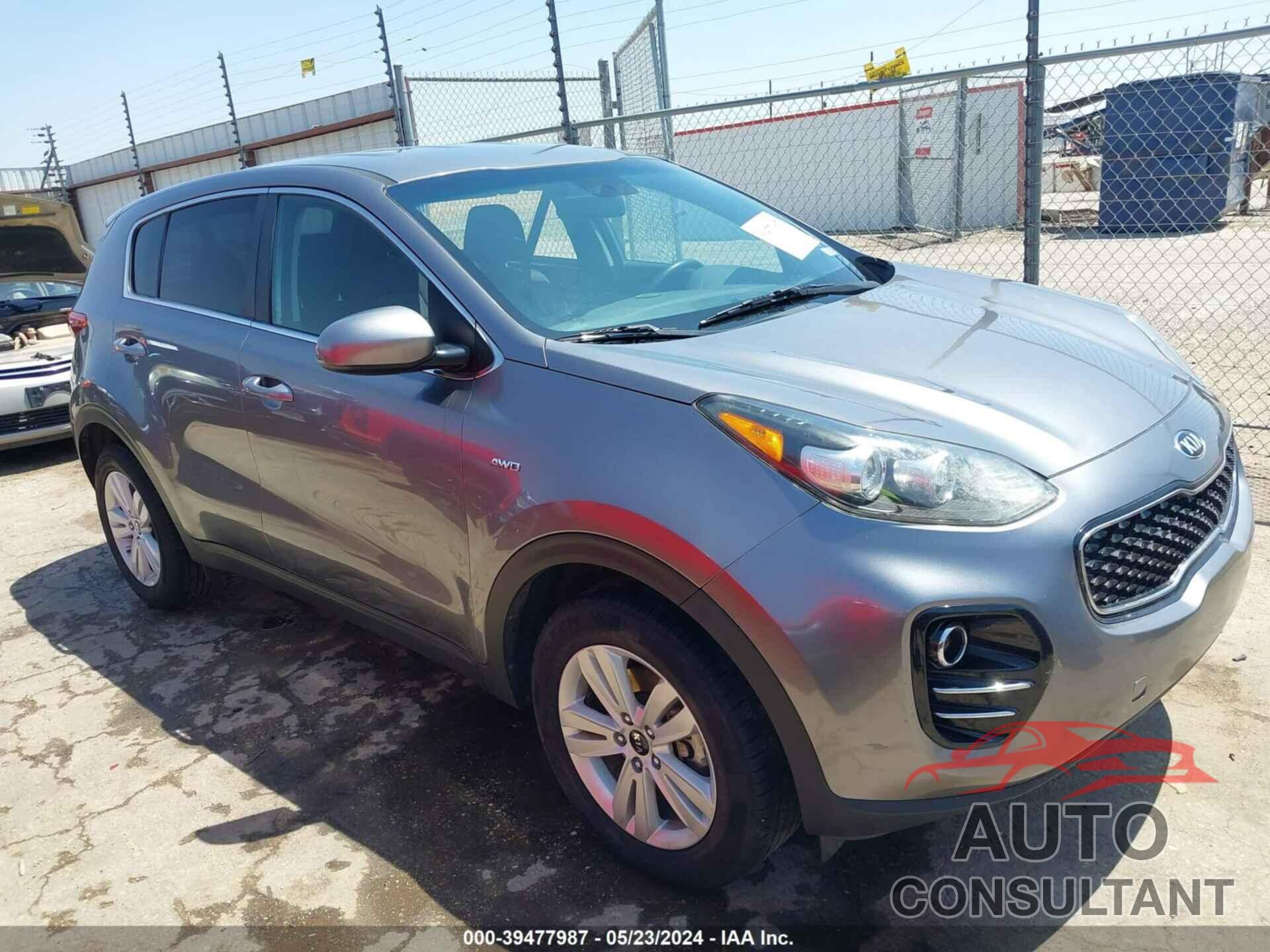 KIA SPORTAGE 2019 - KNDPMCAC8K7561831