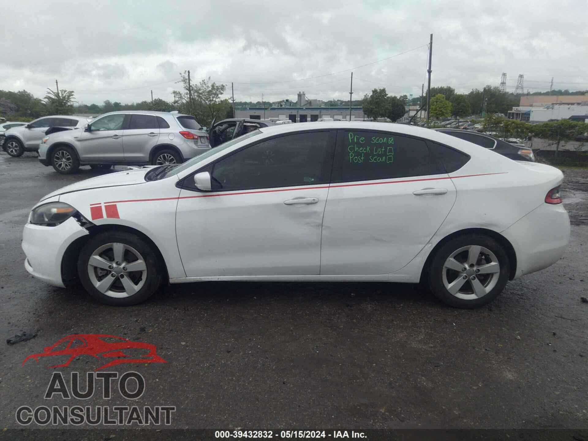 DODGE DART 2016 - 1C3CDFFA8GD819396