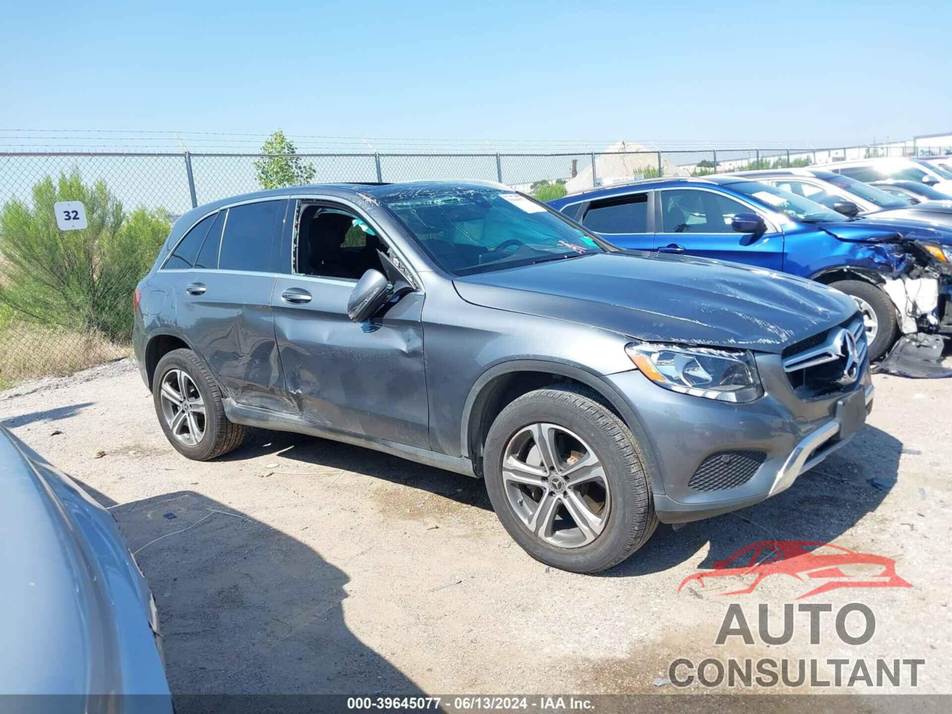MERCEDES-BENZ GLC 300 2018 - WDC0G4JB4JV083482
