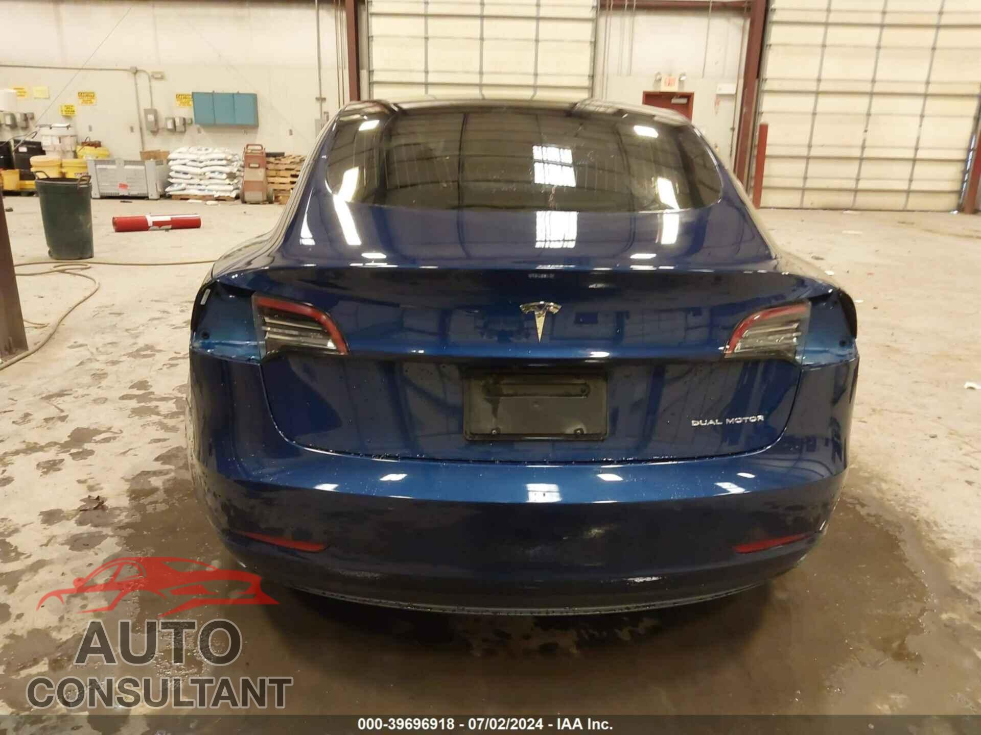TESLA MODEL 3 2020 - 5YJ3E1EB4LF622007
