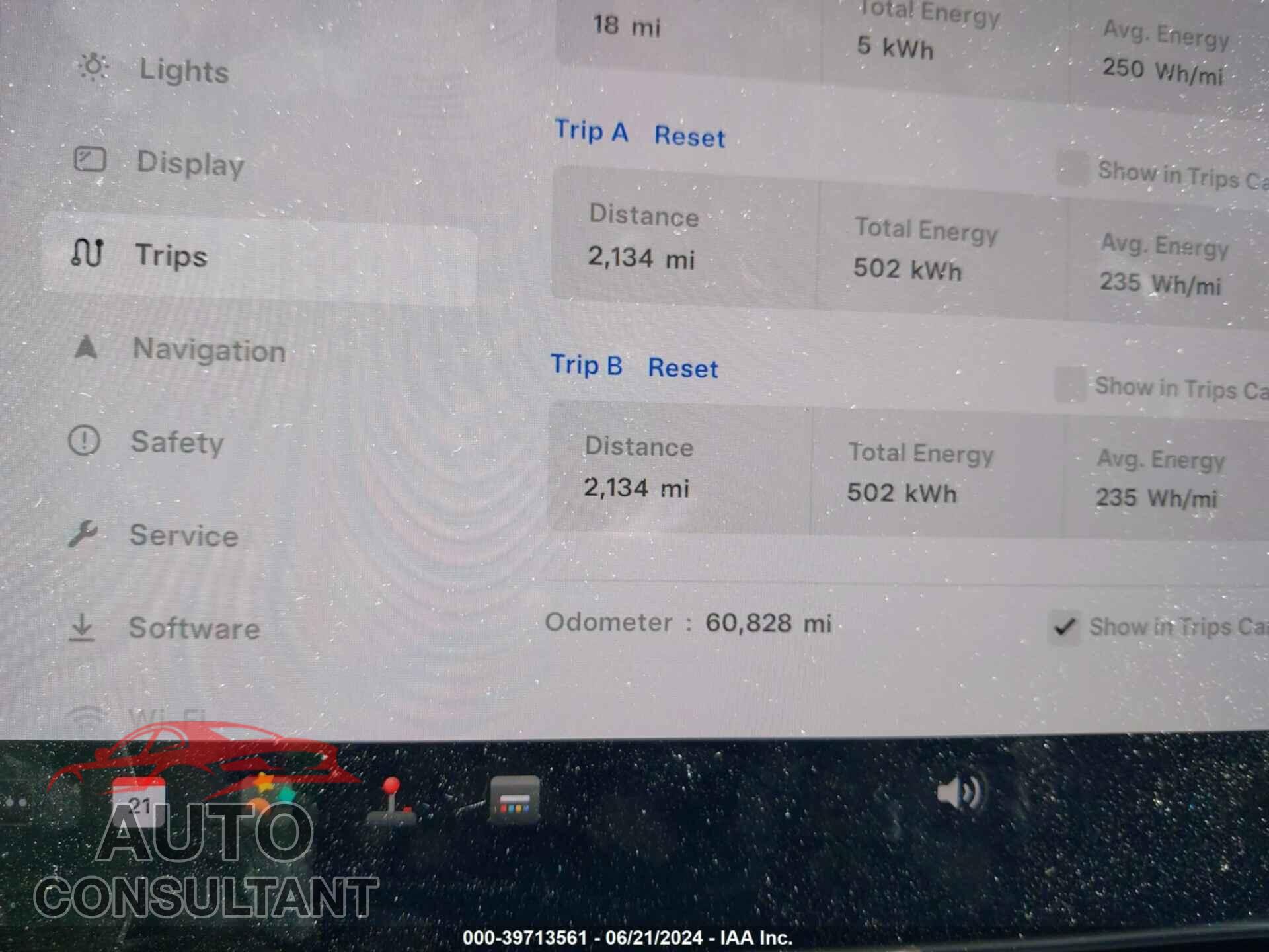TESLA MODEL 3 2019 - 5YJ3E1EA4KF299048
