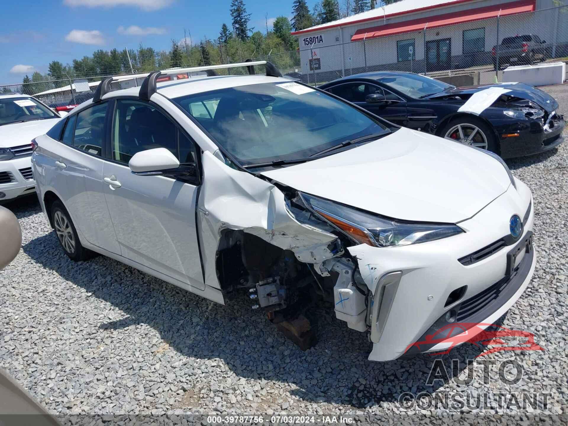 TOYOTA PRIUS 2019 - JTDL9RFU5K3011725