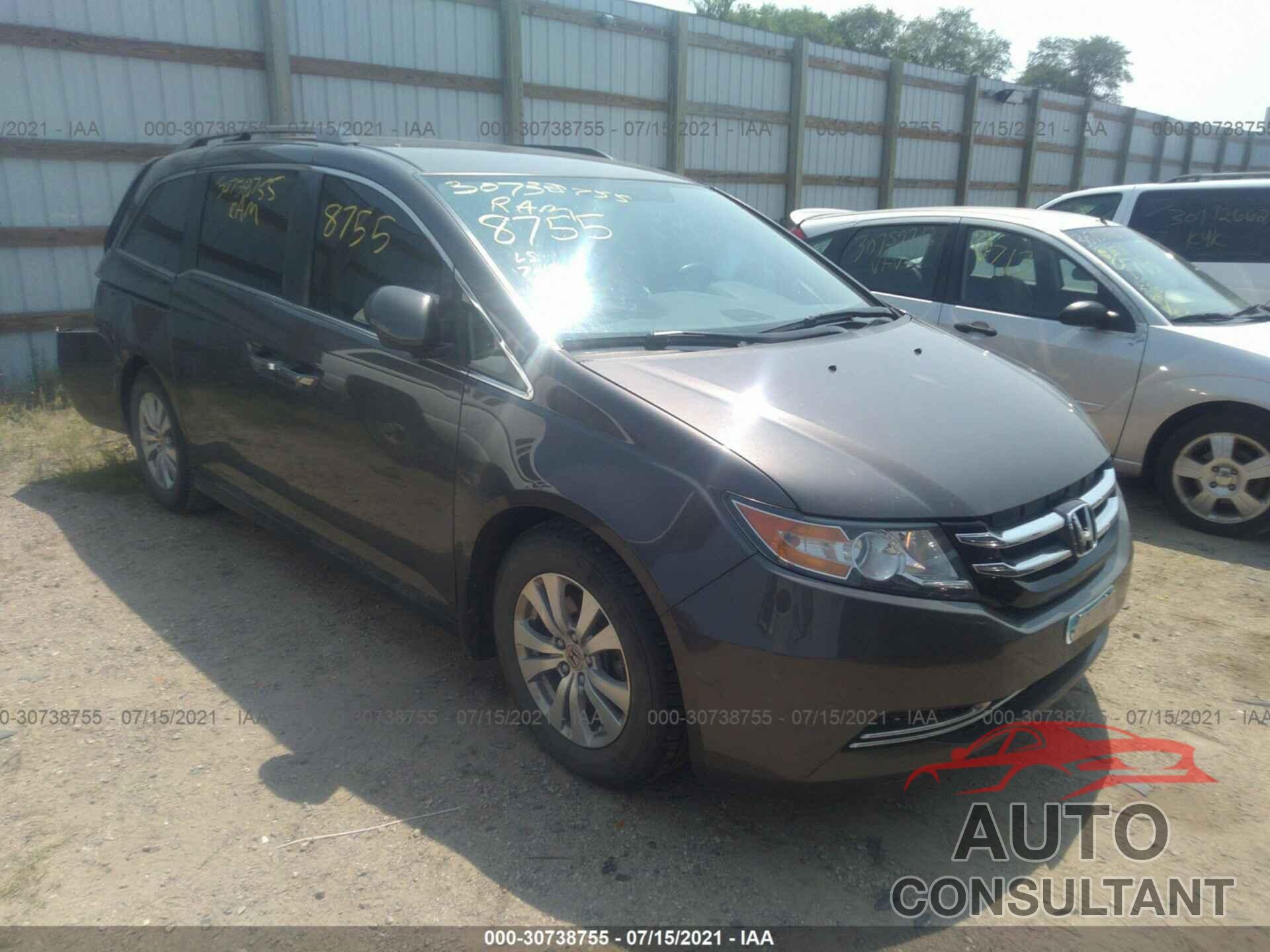 HONDA ODYSSEY 2016 - 5FNRL5H3XGB146167