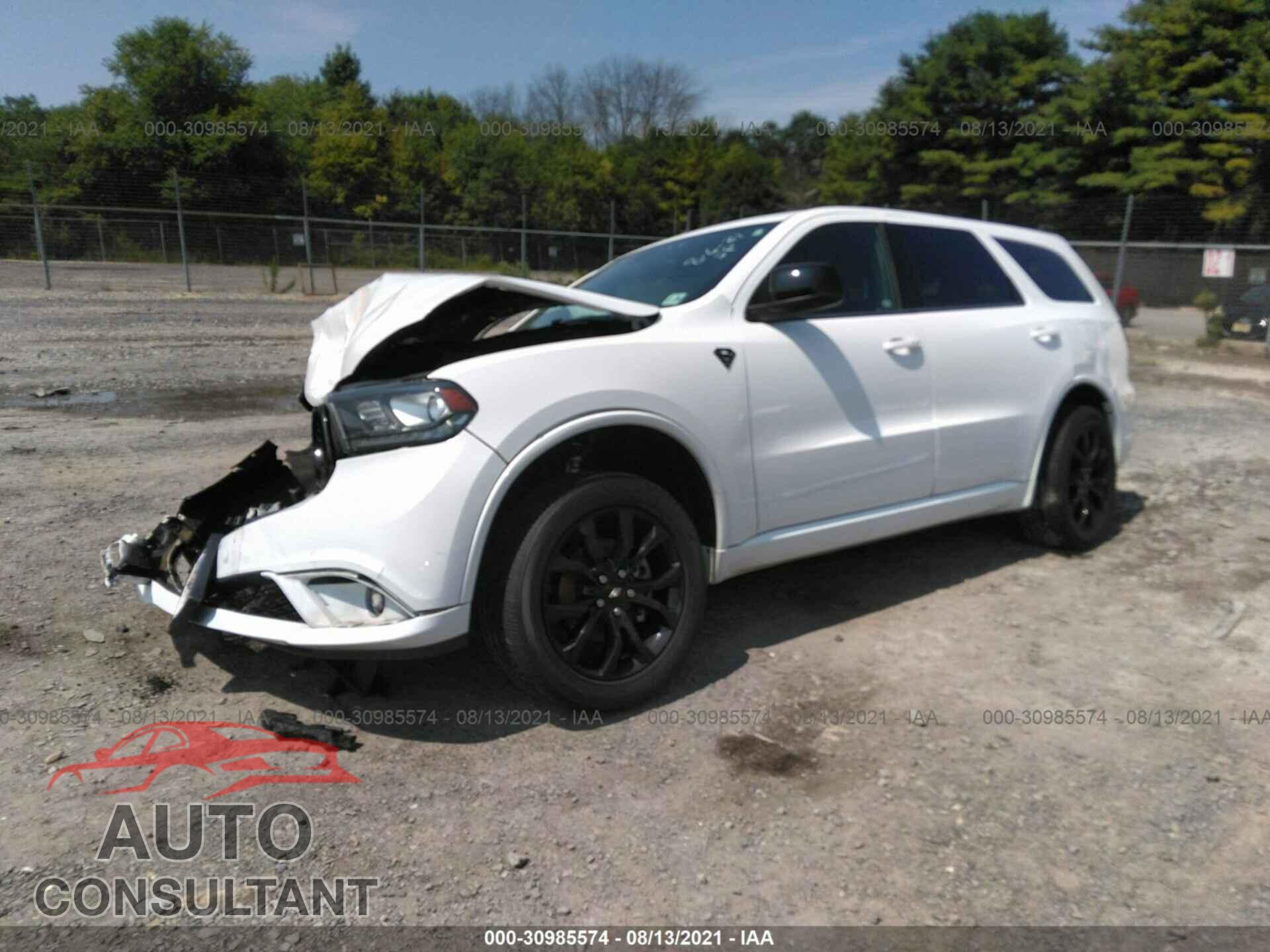 DODGE DURANGO 2019 - 1C4RDJAG5KC585916