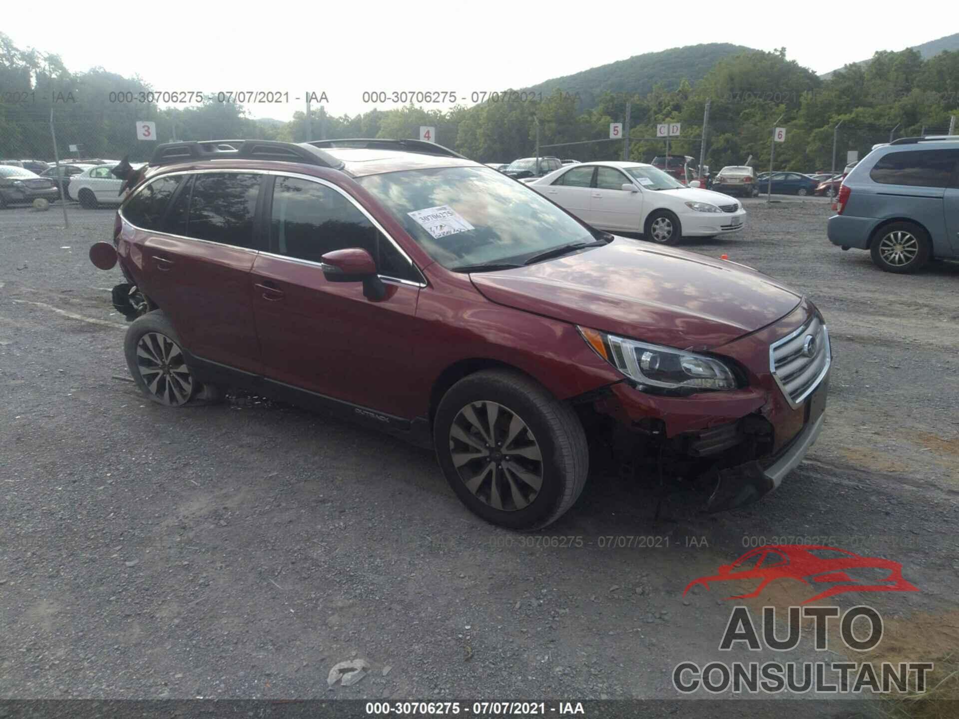 SUBARU OUTBACK 2017 - 4S4BSANC7H3425474