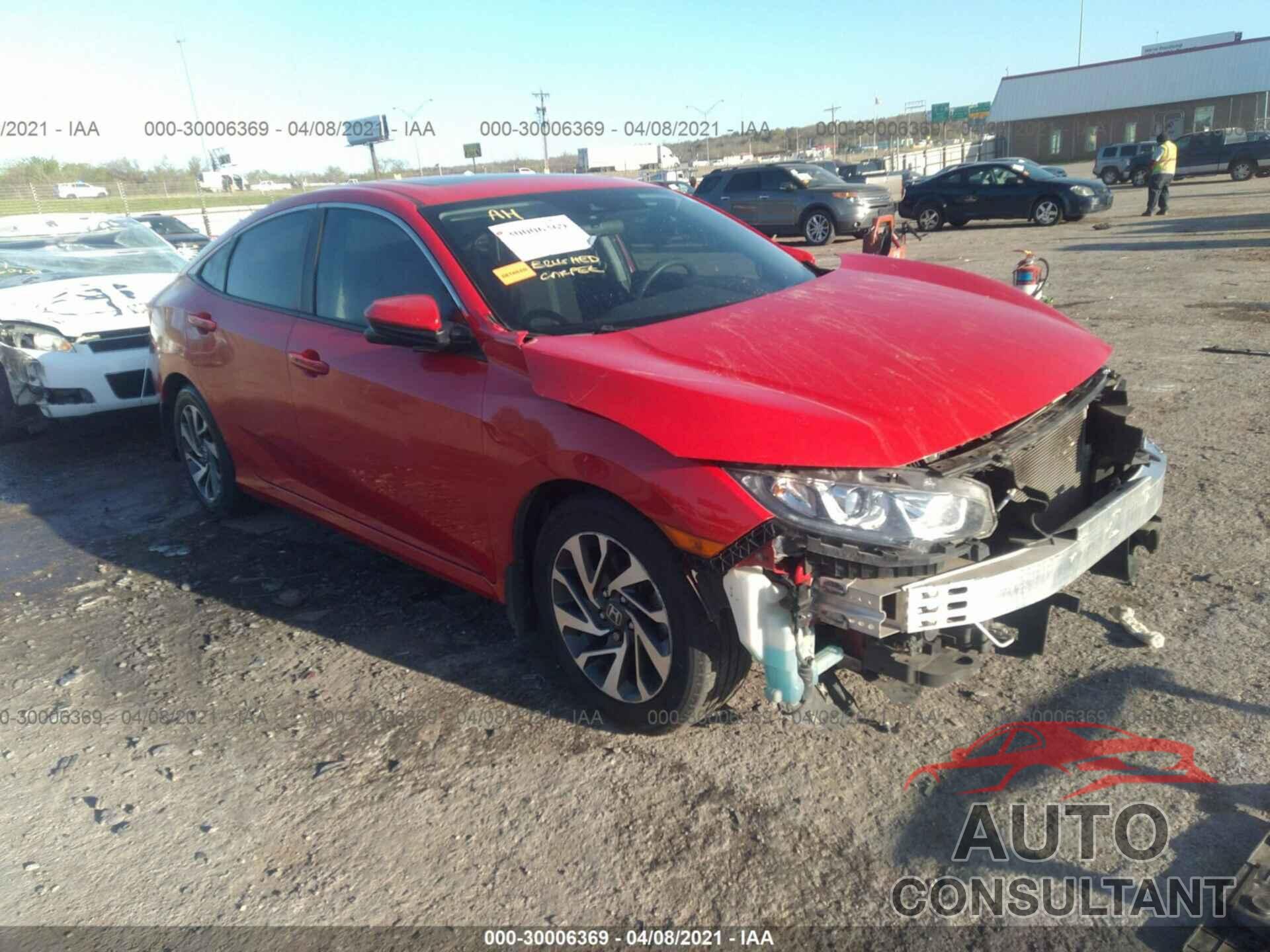 HONDA CIVIC SEDAN 2016 - 2HGFC2F86GH561188