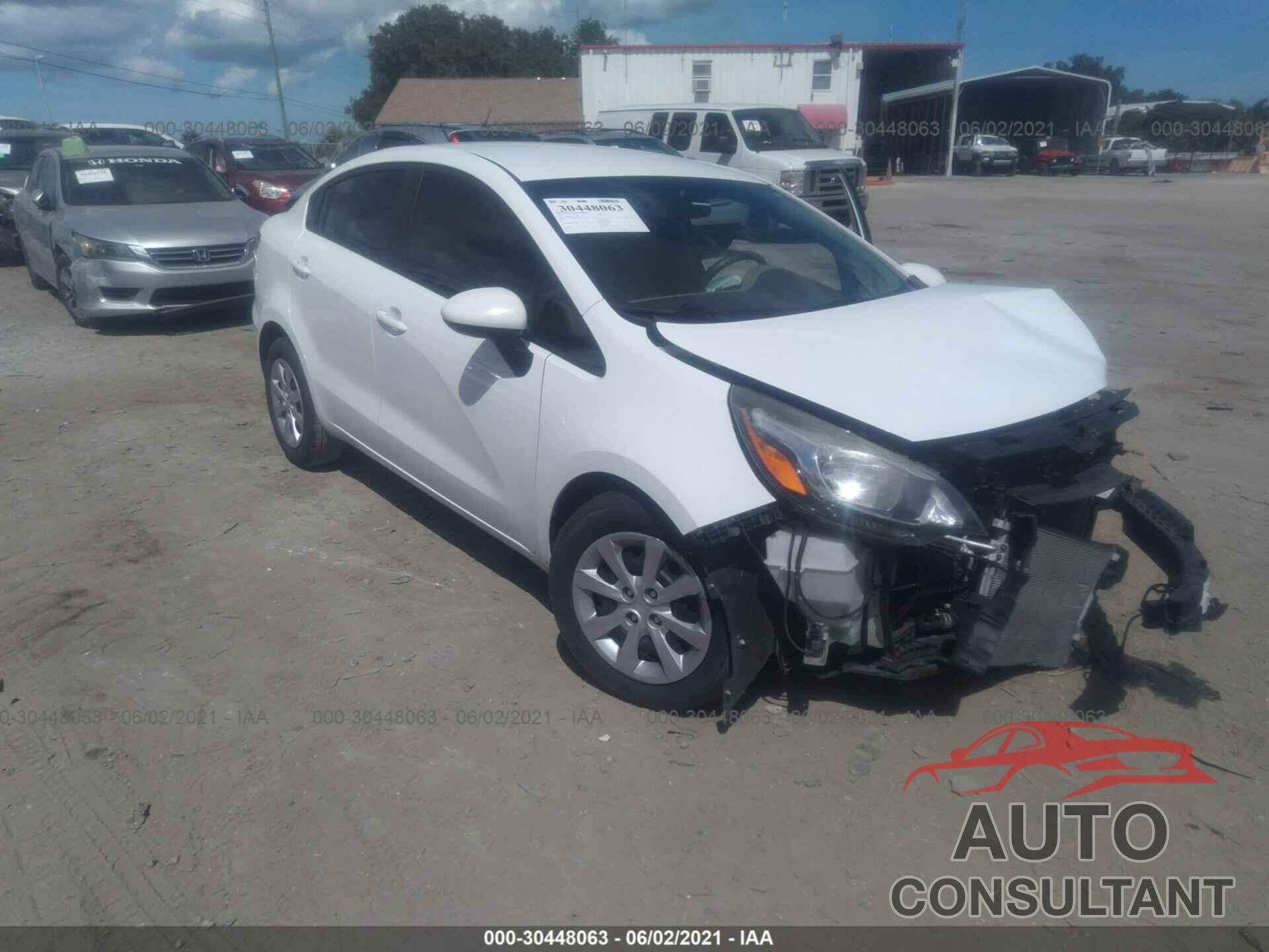 KIA RIO 2016 - KNADM4A34G6612311
