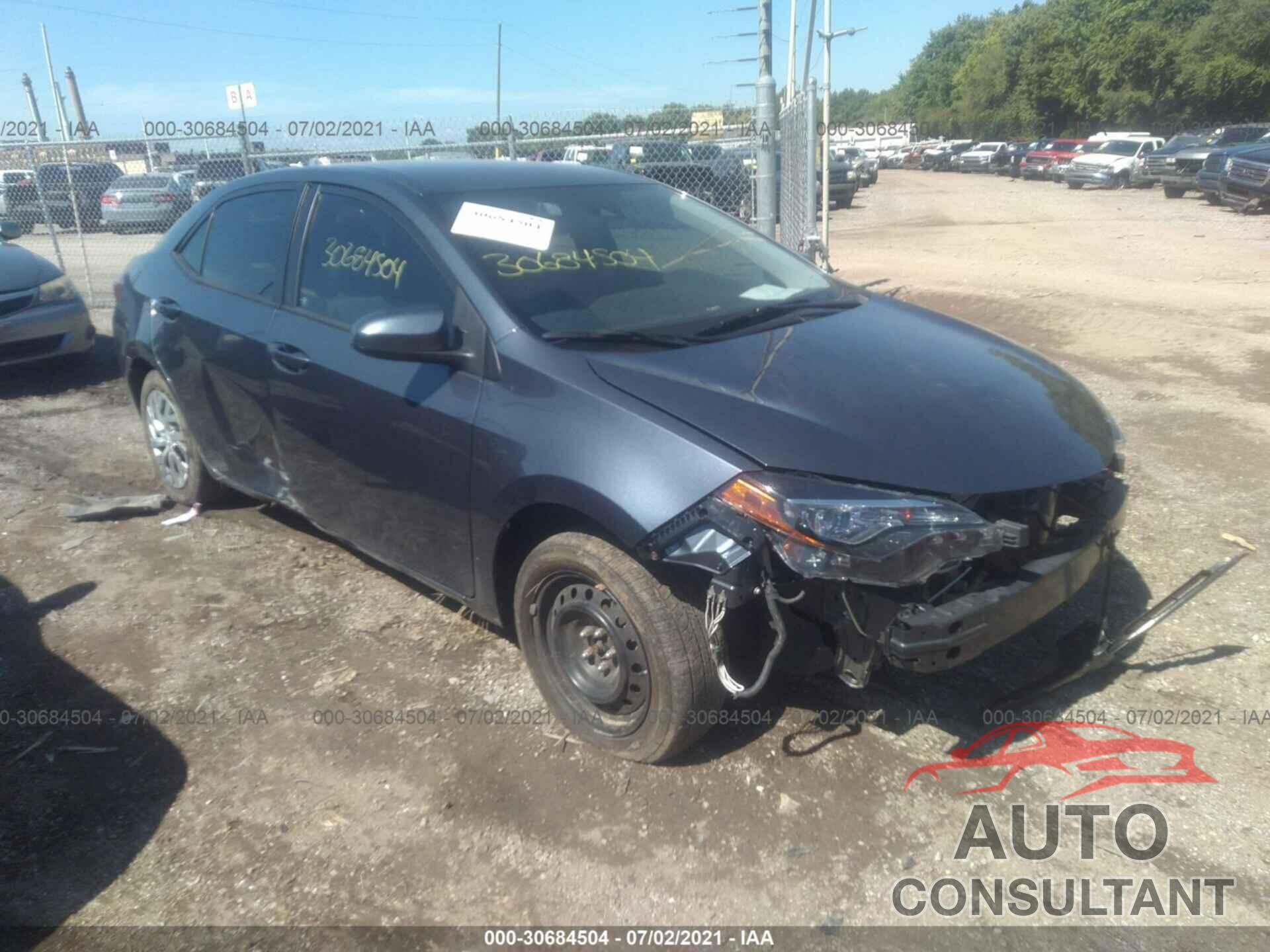 TOYOTA COROLLA 2017 - 2T1BURHE4HC865461