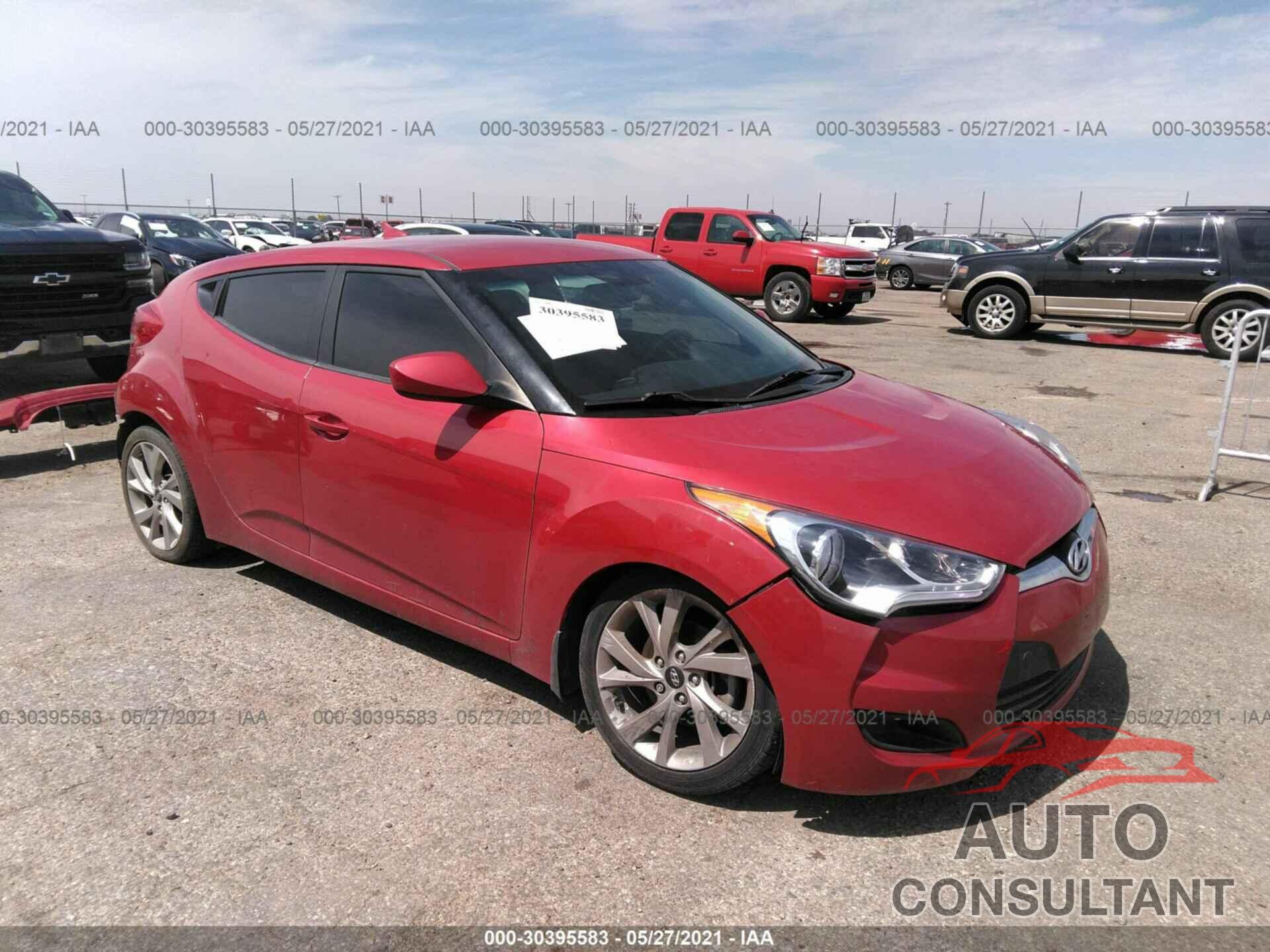 HYUNDAI VELOSTER 2016 - KMHTC6AD1GU256364