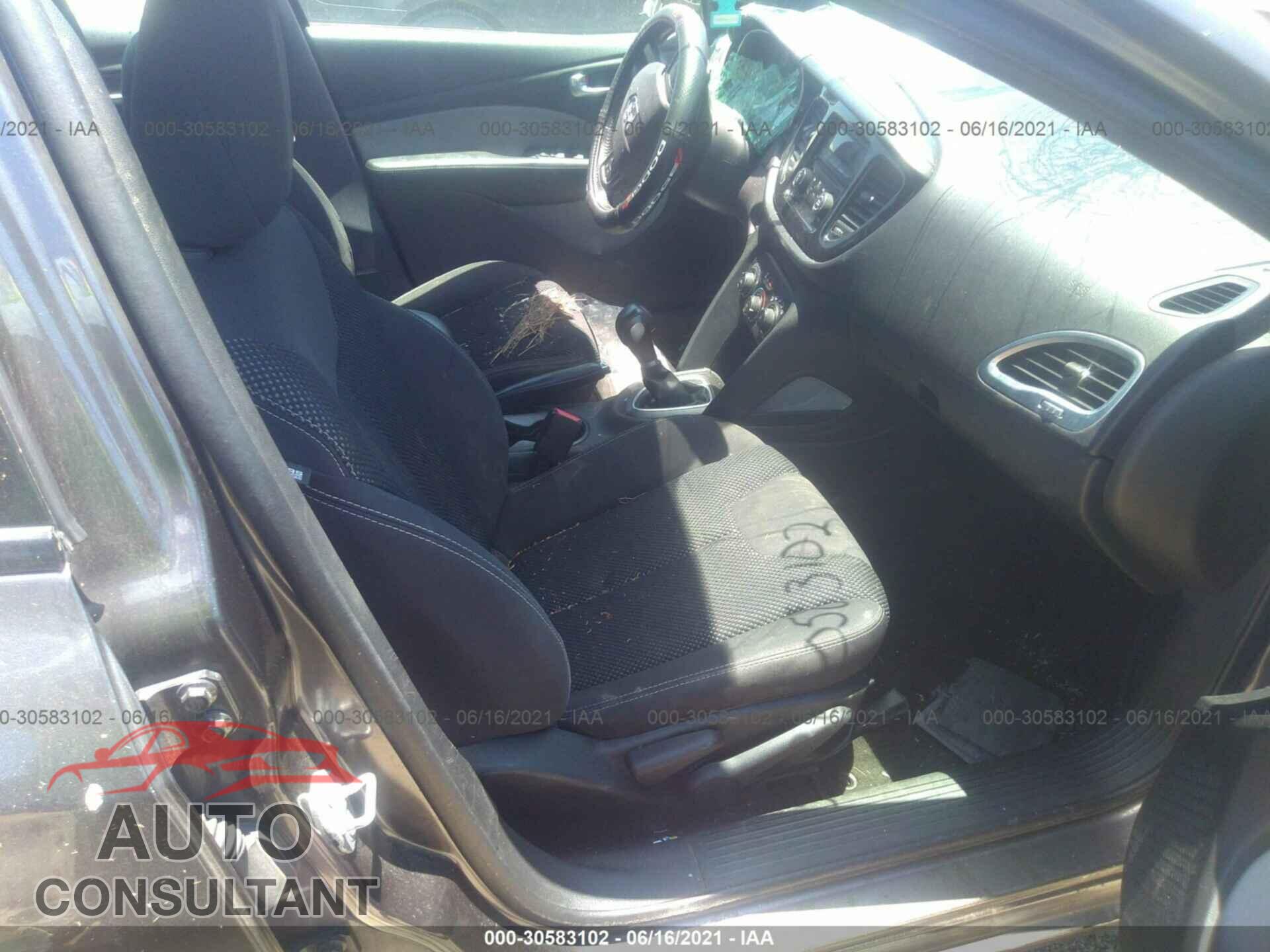 DODGE DART 2016 - 1C3CDFBB5GD516753