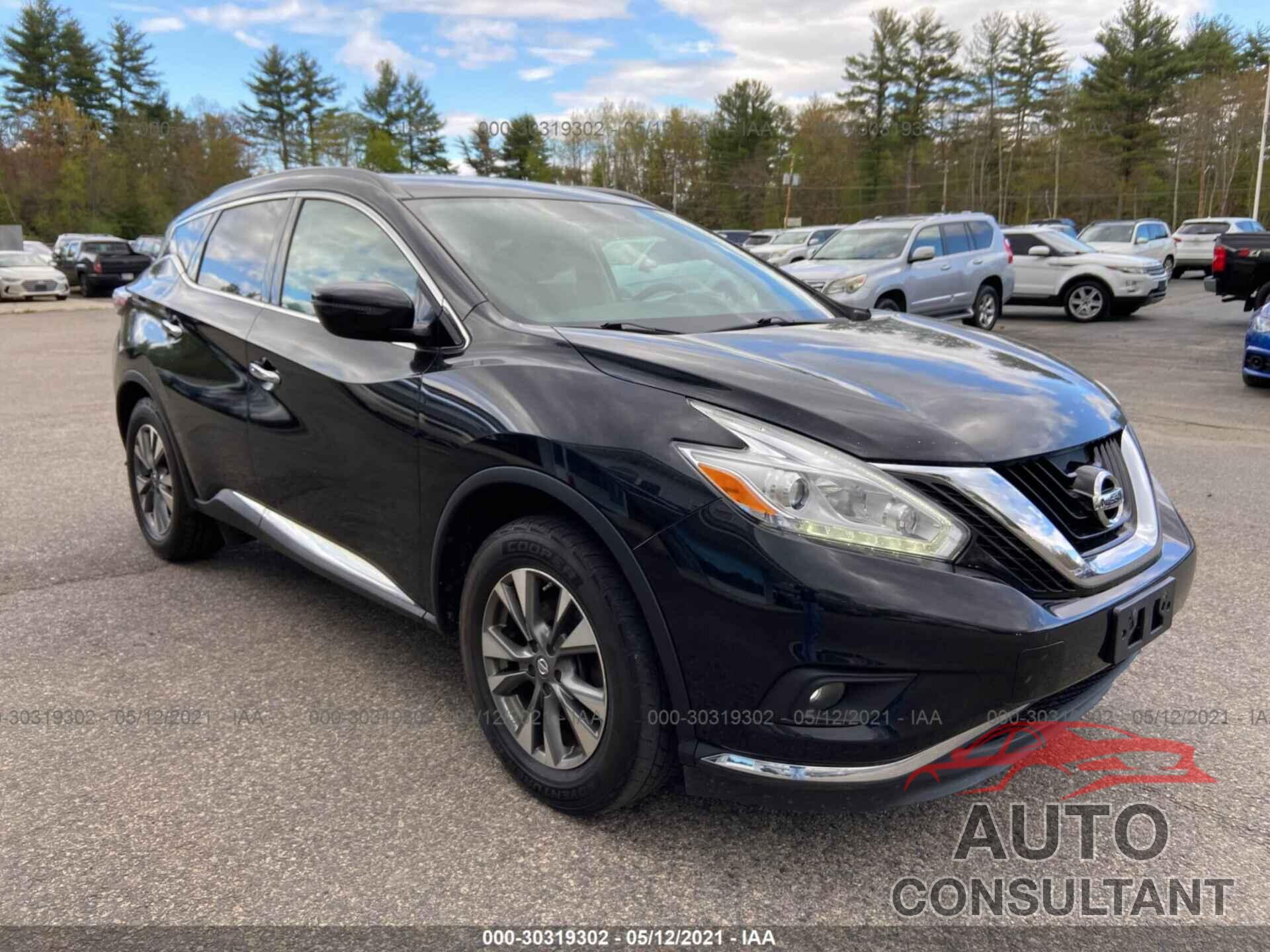 NISSAN MURANO 2016 - 5N1AZ2MH2GN123734