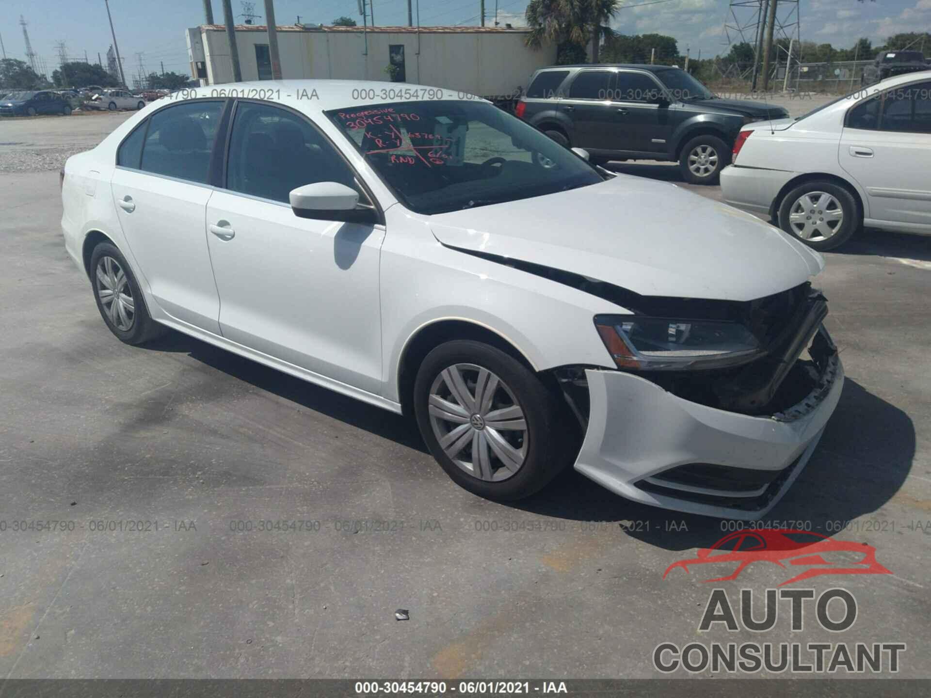 VOLKSWAGEN JETTA 2017 - 3VW2B7AJ8HM406584