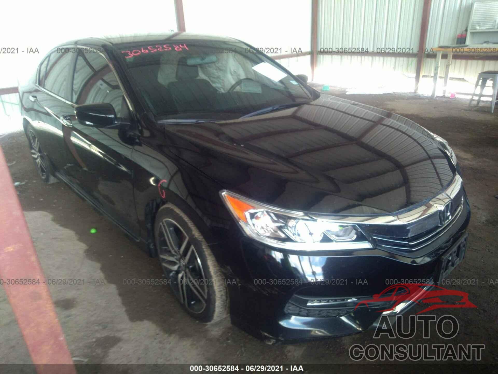 HONDA ACCORD SEDAN 2016 - 1HGCR2F50GA205096