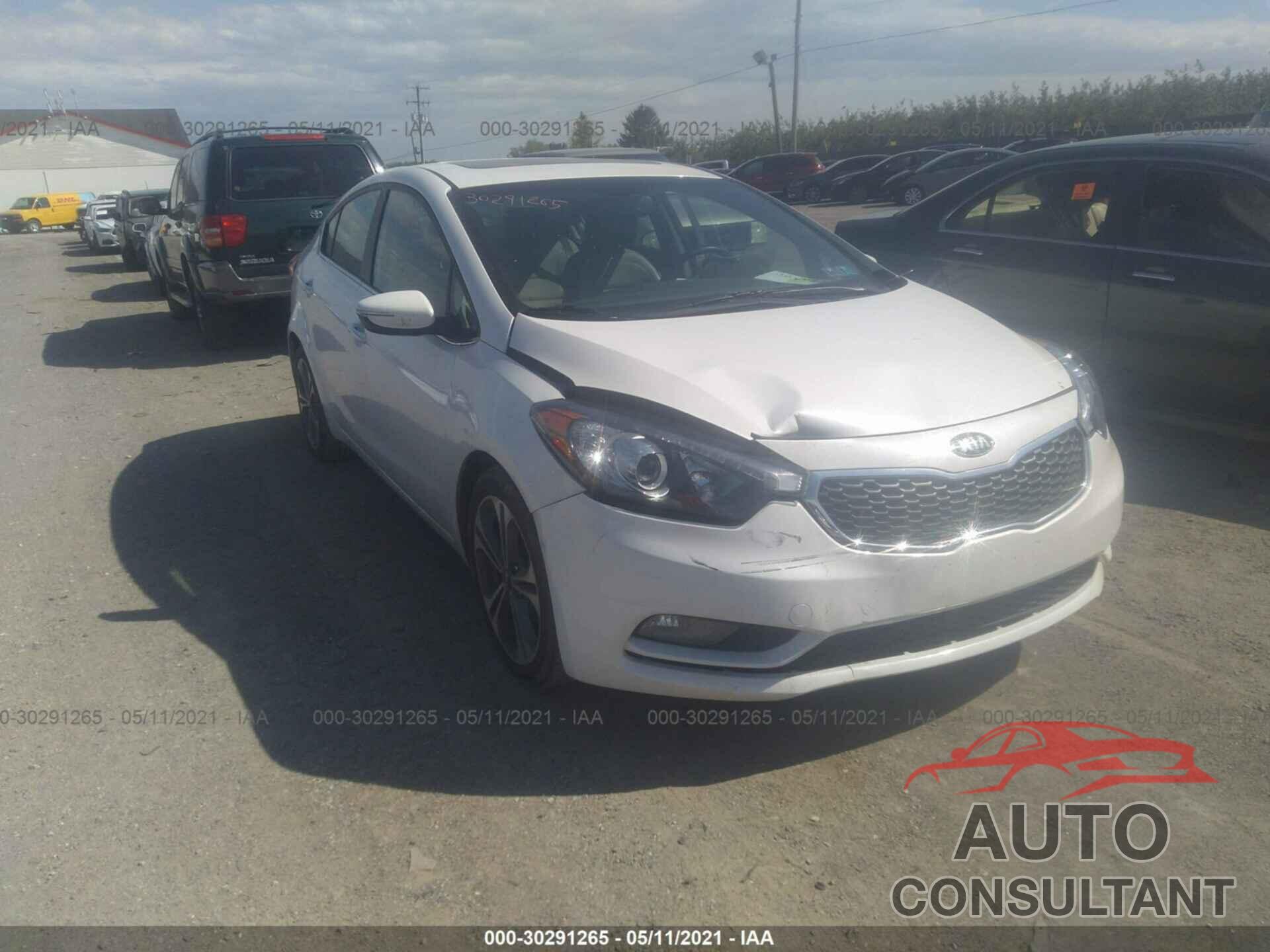 KIA FORTE 2016 - KNAFZ4A80G5549994
