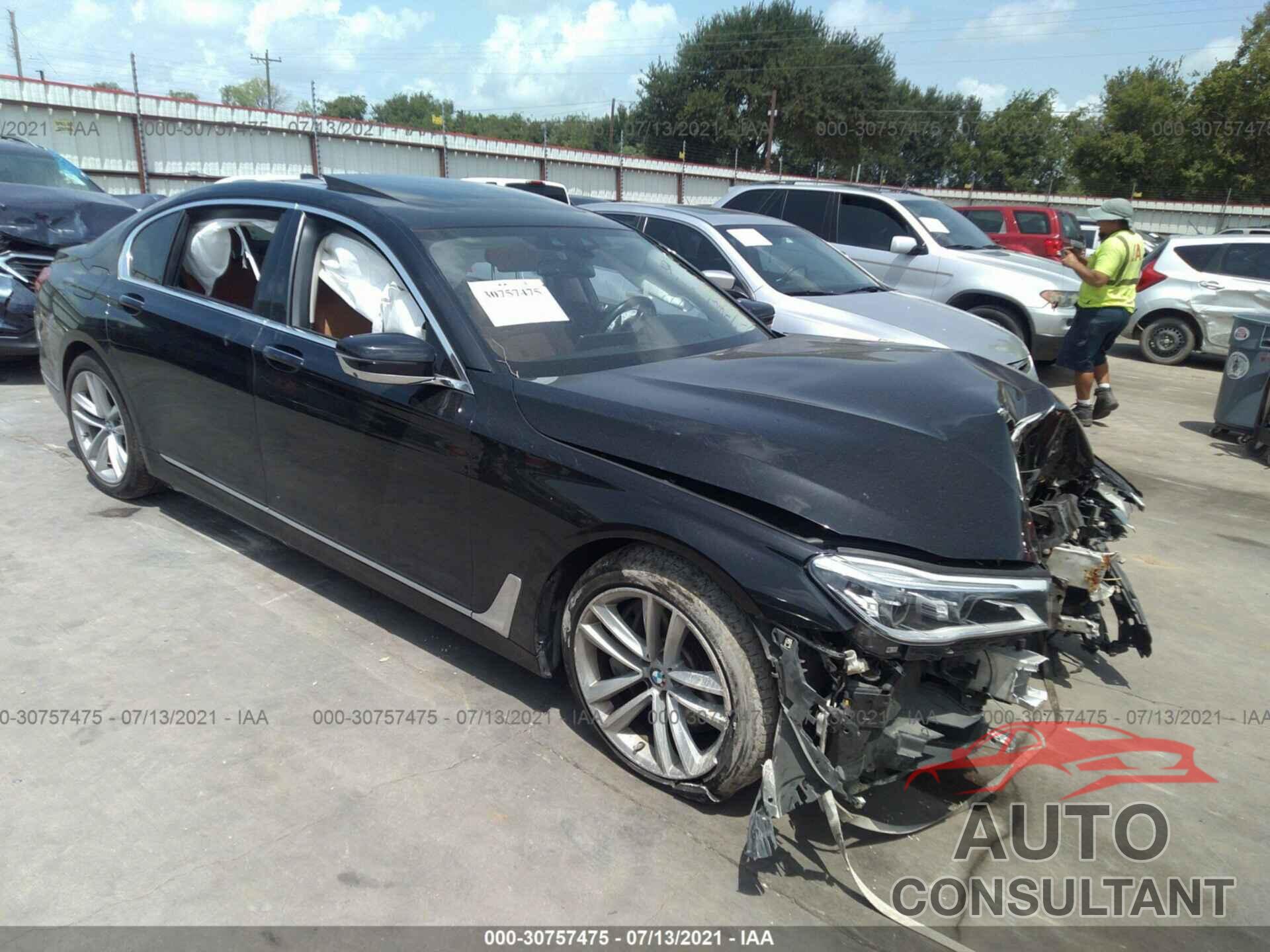 BMW 7 SERIES 2016 - WBA7F2C53GG418972