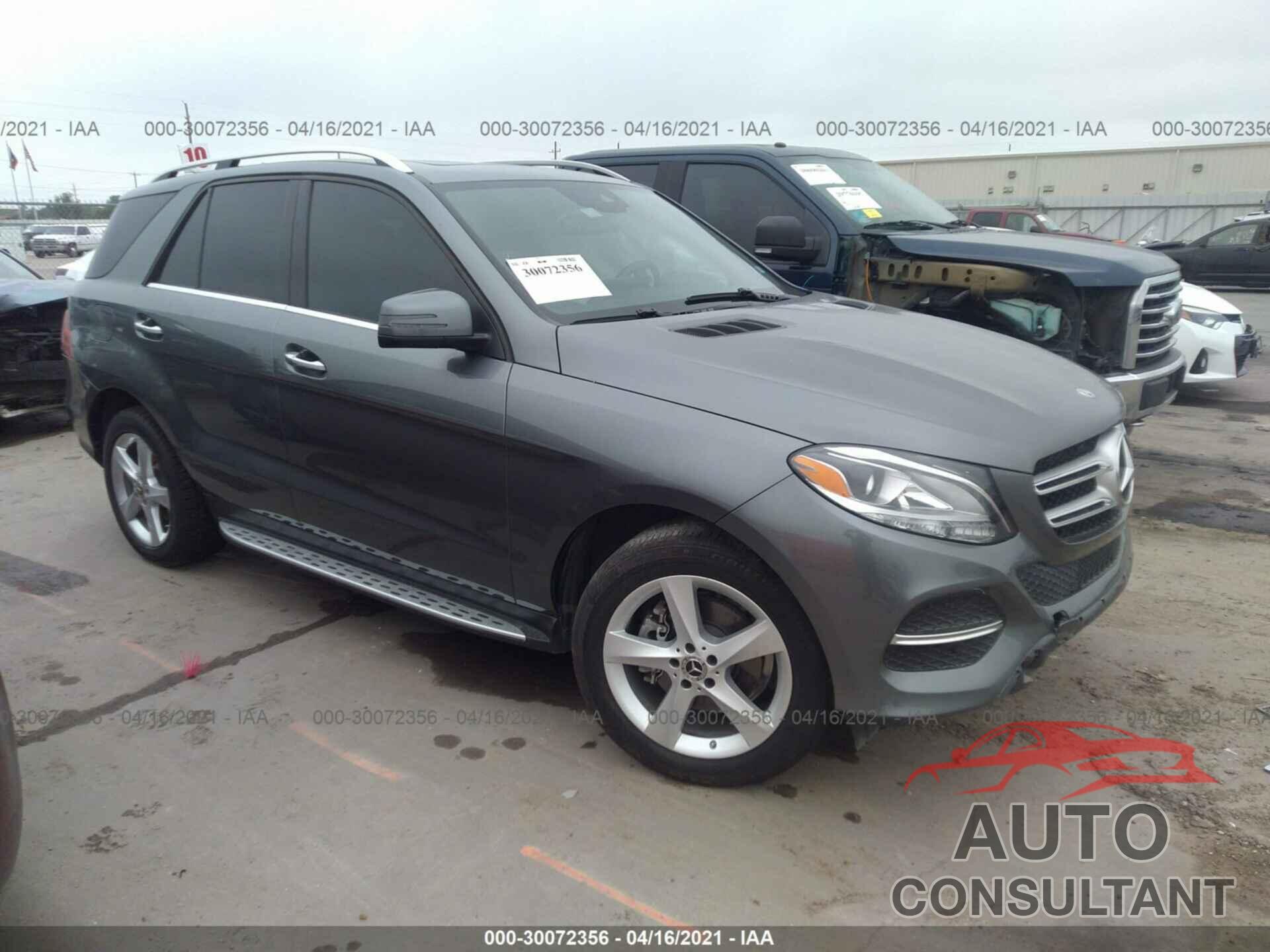 MERCEDES-BENZ GLE 2018 - 4JGDA5JB4JB009801