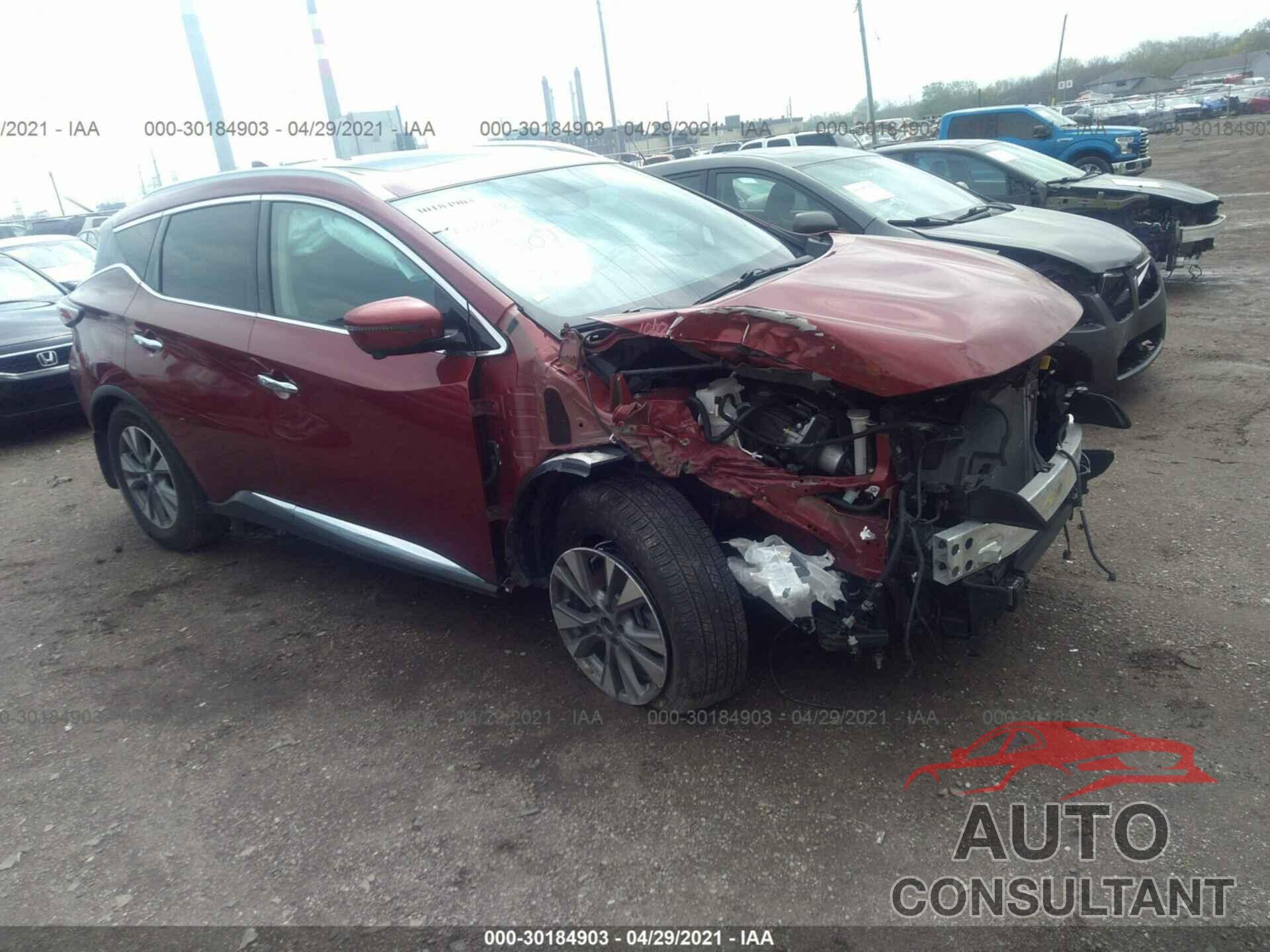 NISSAN MURANO 2018 - 5N1AZ2MH0JN201077