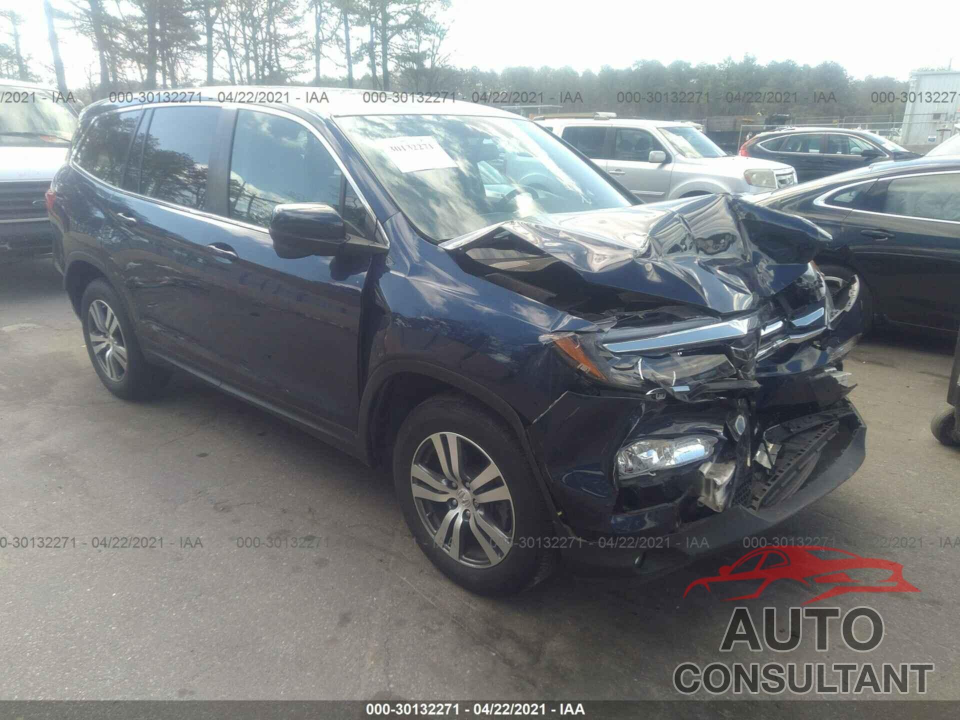 HONDA PILOT 2017 - 5FNYF6H55HB053486