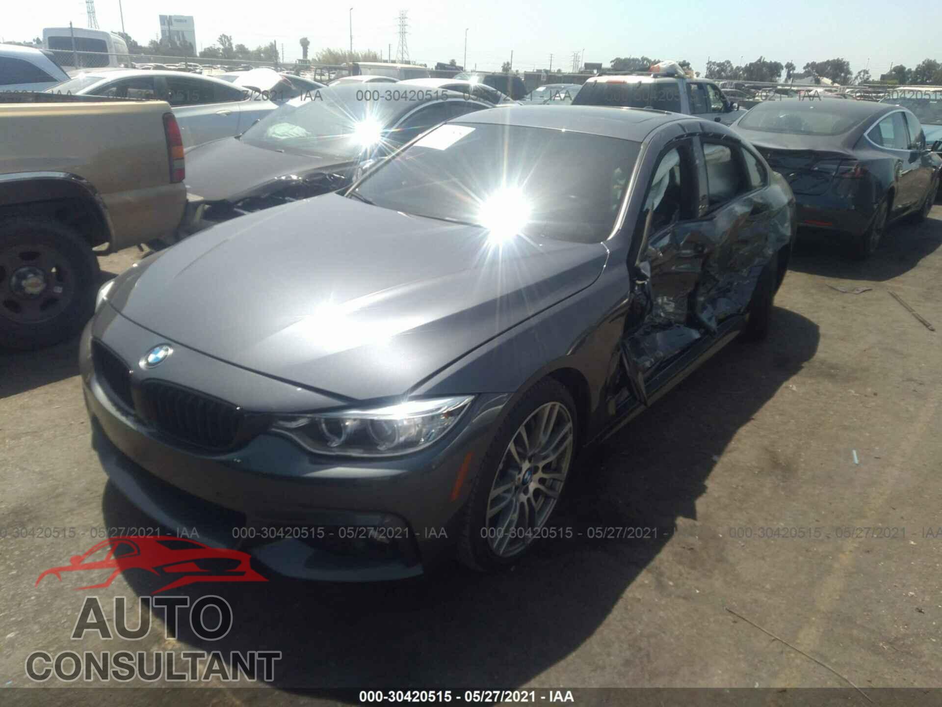 BMW 4 SERIES 2017 - WBA4F7C36HG789009