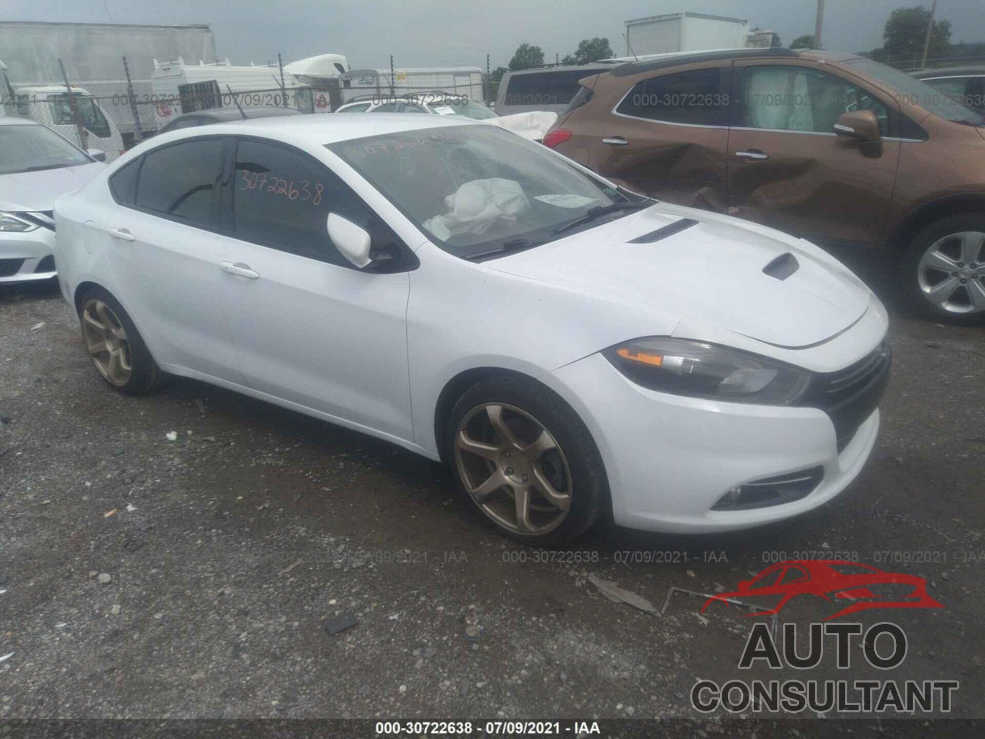 DODGE DART 2016 - 1C3CDFEB9GD585067