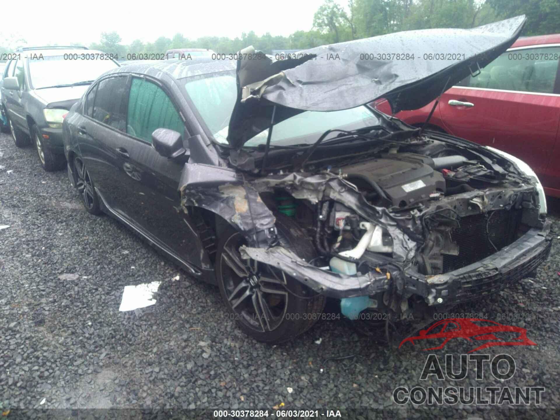 HONDA ACCORD SEDAN 2017 - 1HGCR3F95HA045310