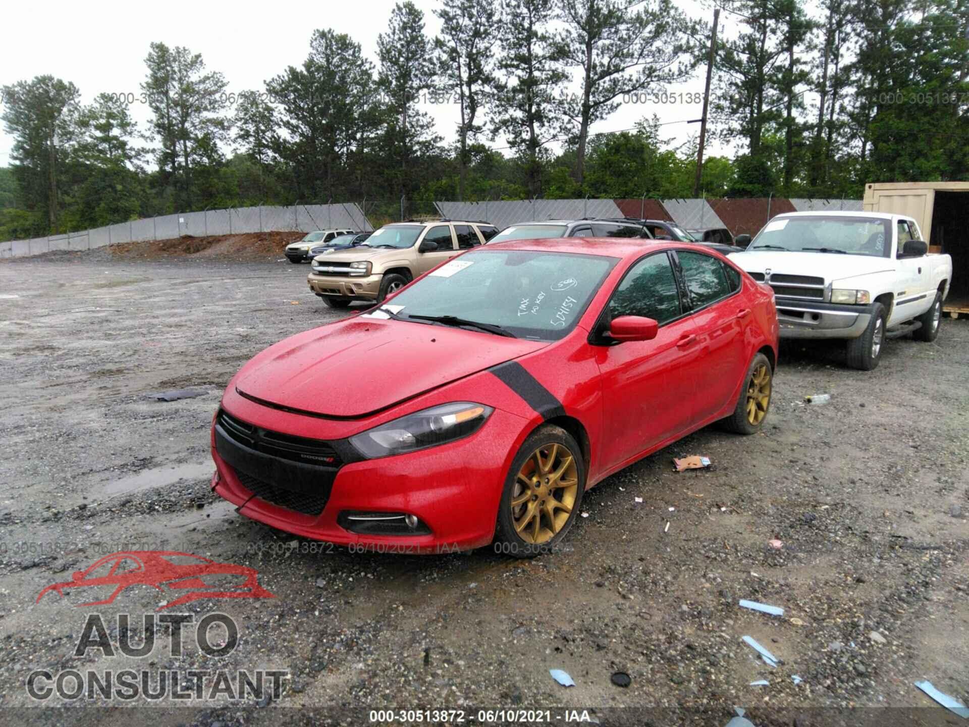 DODGE DART 2016 - 1C3CDFBB0GD504154
